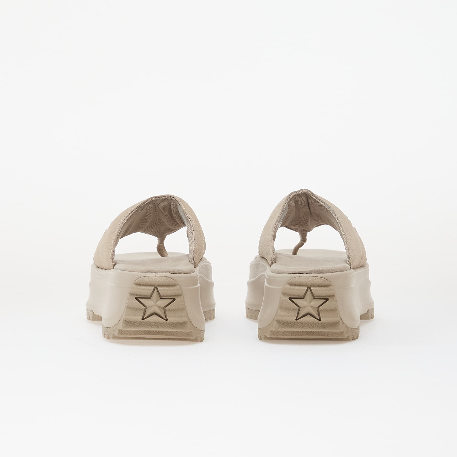 Herren Sneaker und Schuhe Converse ​Run Star Sandal Platform Suede Papyrus