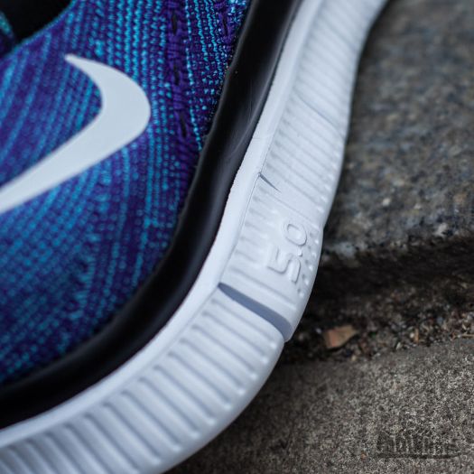 Nike free rn top flyknit homme violet
