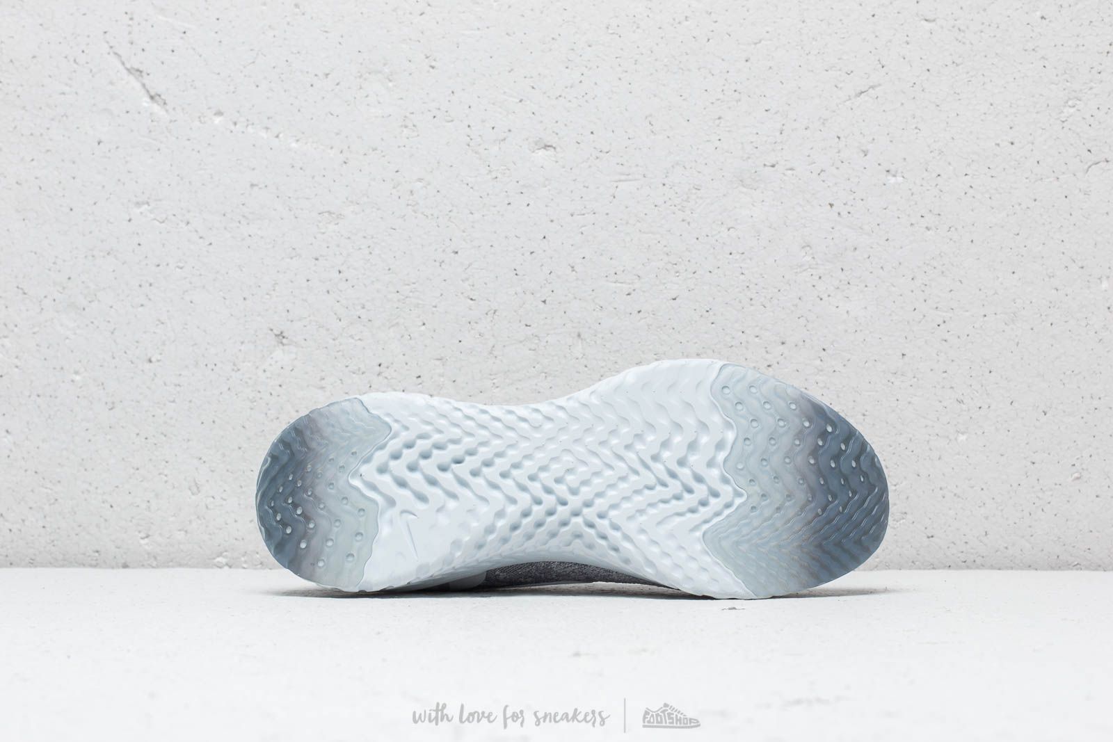 Men s shoes Nike Epic React Flyknit Wolf Grey White Cool Grey Footshop