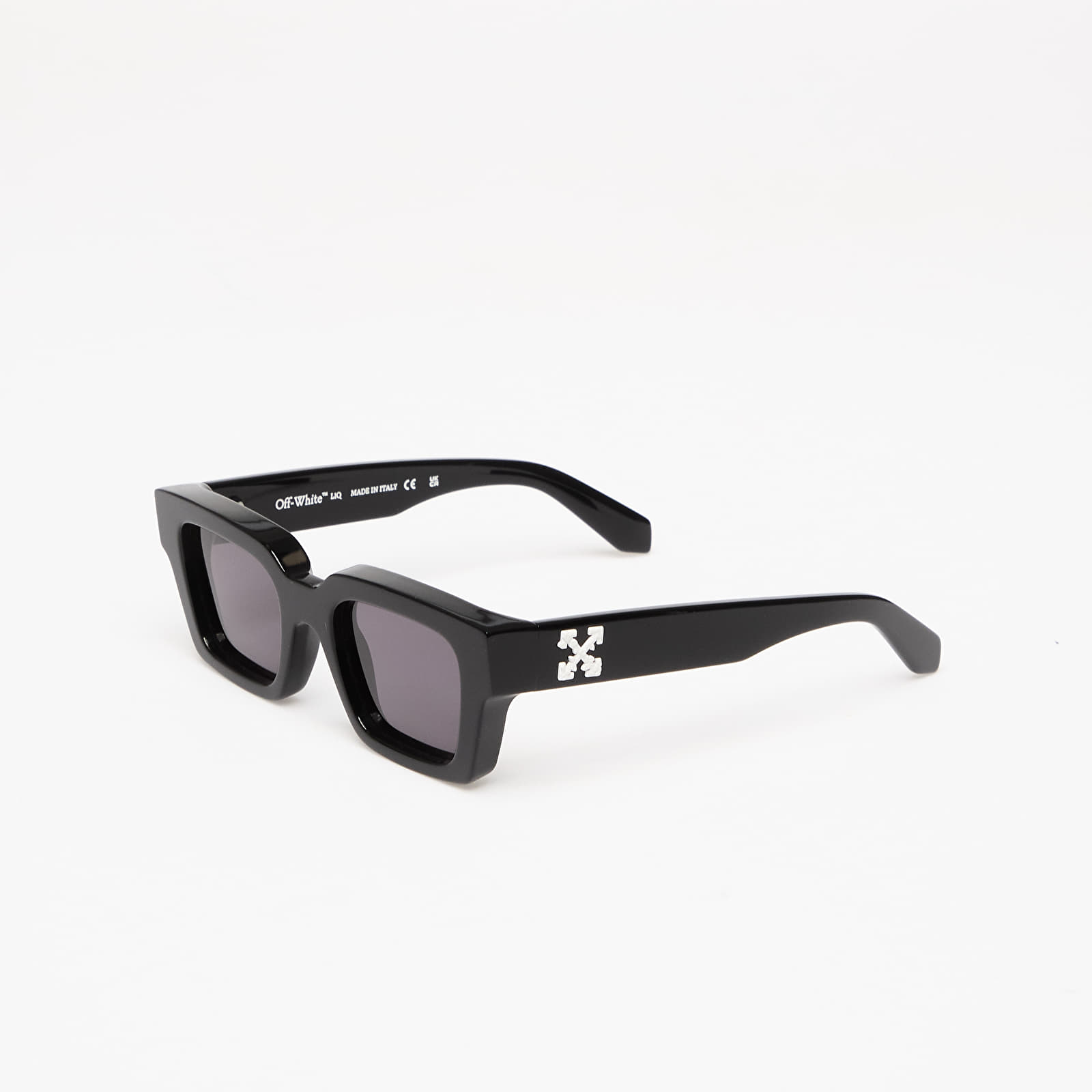 Solbriller Off-White Virgil Shiny Dark Havana/ Blue