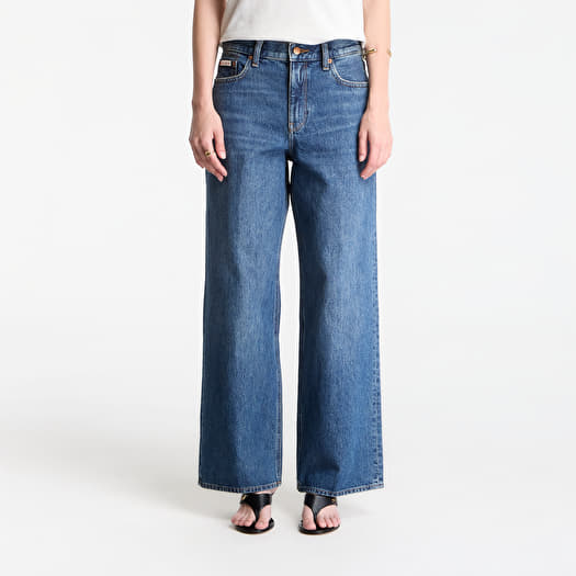 Džíny Calvin Klein Jeans Low Rise Baggy Jeans Blue Rodeo