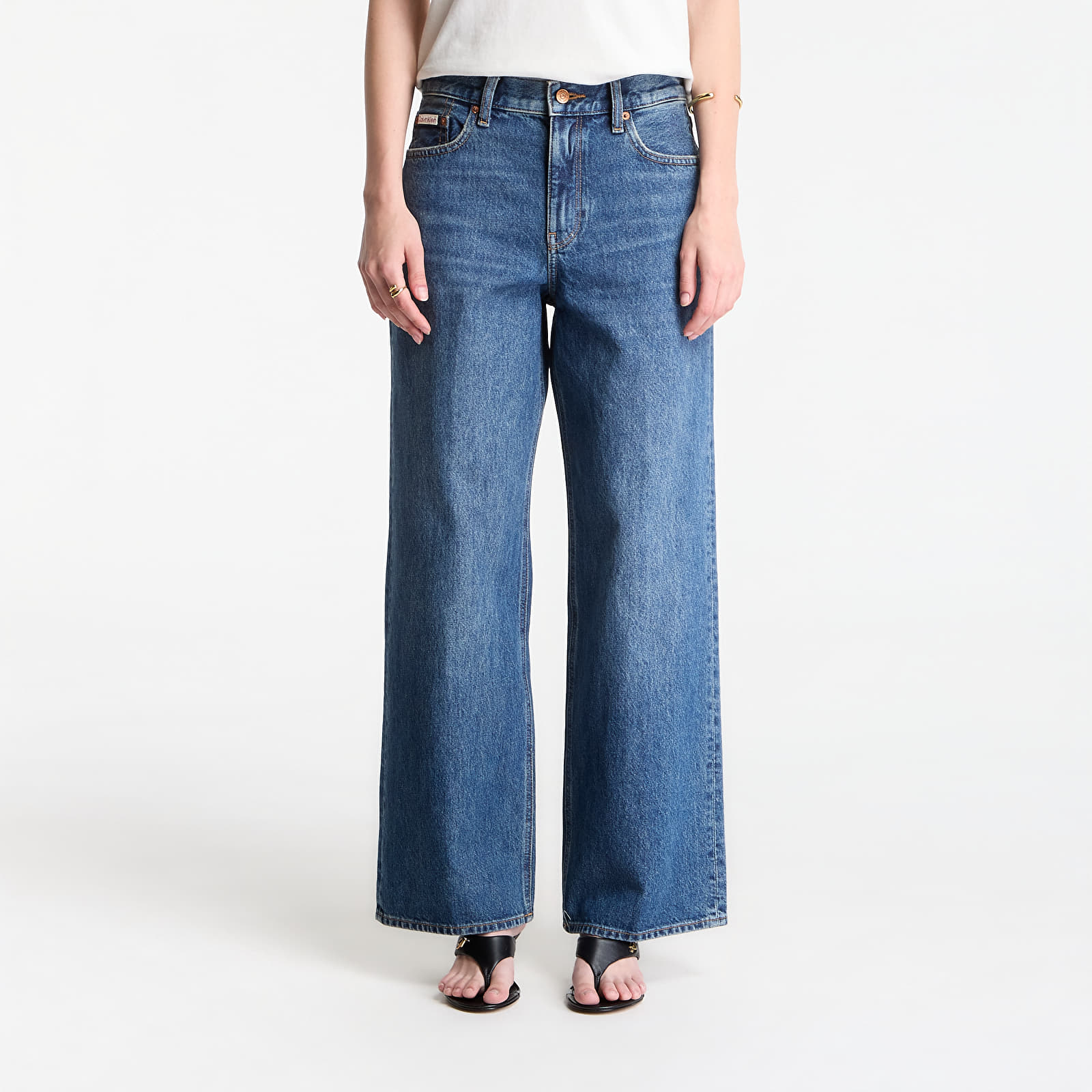 Women's jeans Calvin Klein Jeans Low Rise Baggy Jeans Blue Rodeo