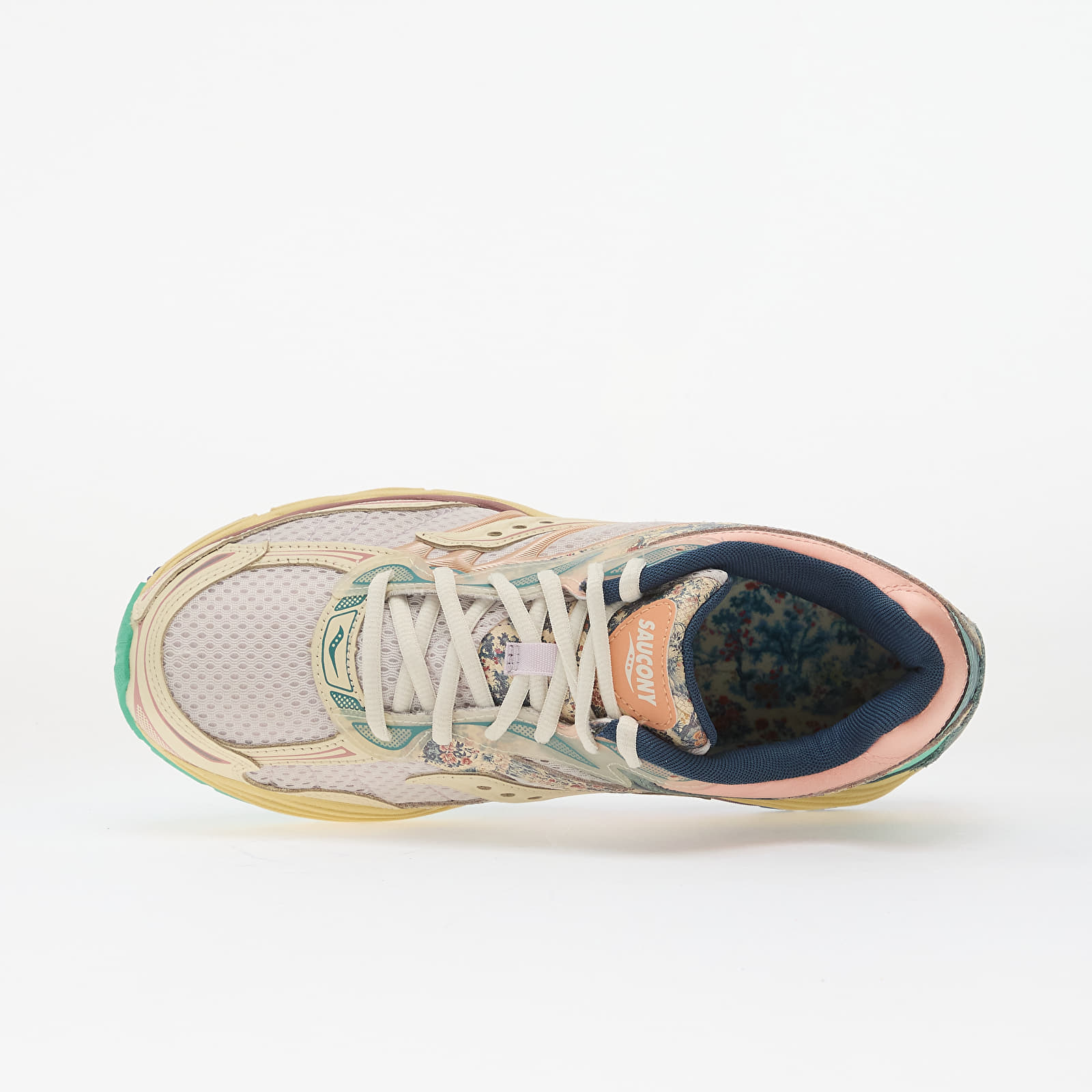 Scarpe uomo Saucony Progrid Omni 9 Beige/ Blue