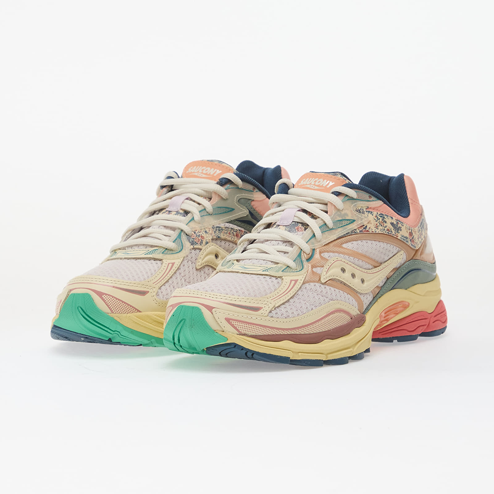 Scarpe uomo Saucony Progrid Omni 9 Beige/ Blue