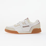 Reebok Workout Plus White/ Classic Burgundy/ Chalk