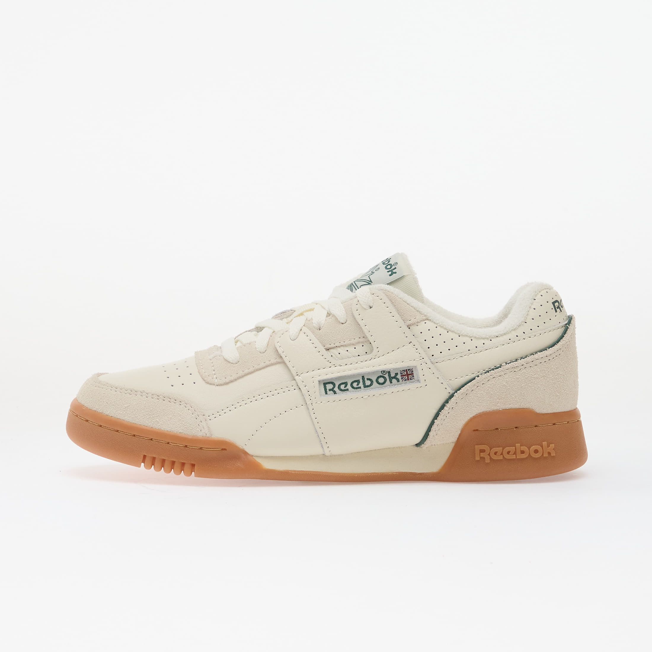 Sneakers Reebok Workout Plus Chalk/ Dark Green/ Vintage Chalk EUR 40