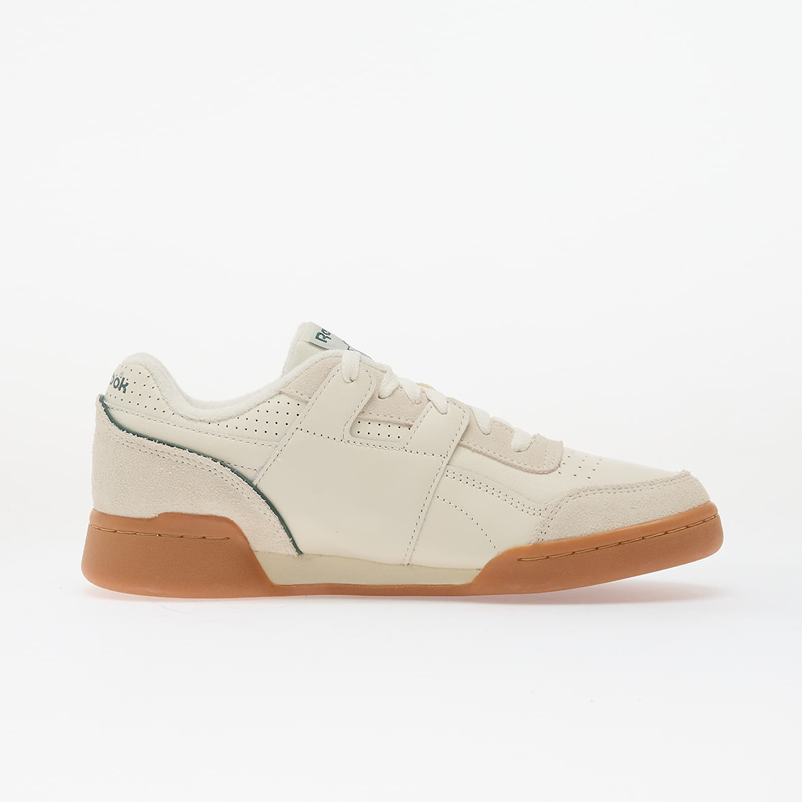Miesten kengät Reebok Workout Plus Chalk/ Dark Green/ Vintage Chalk