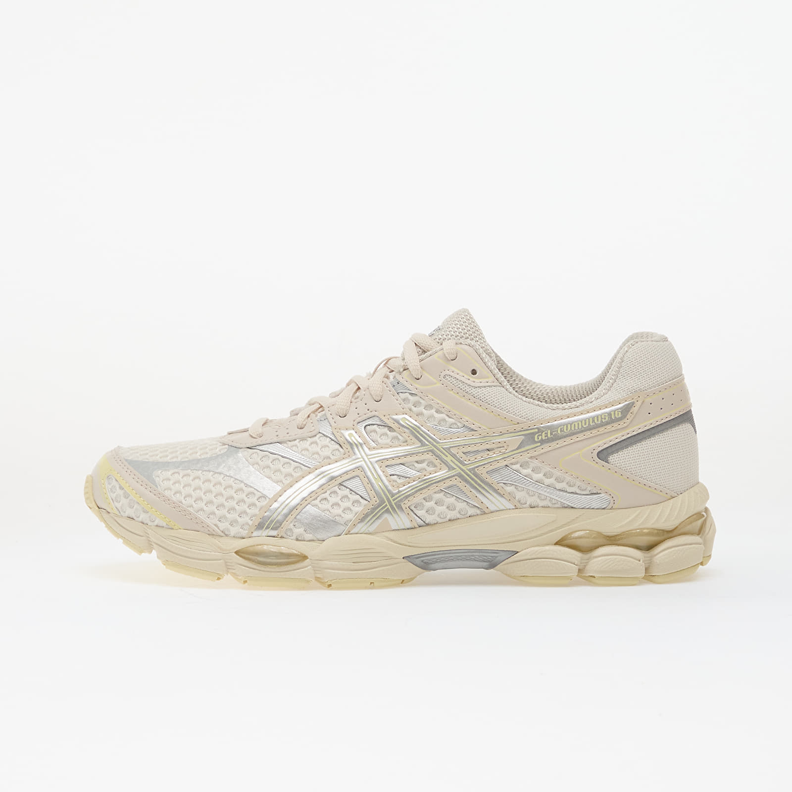 Herren Sneaker und Schuhe Asics Gel-Cumulus 16 Cream/ Pure Silver
