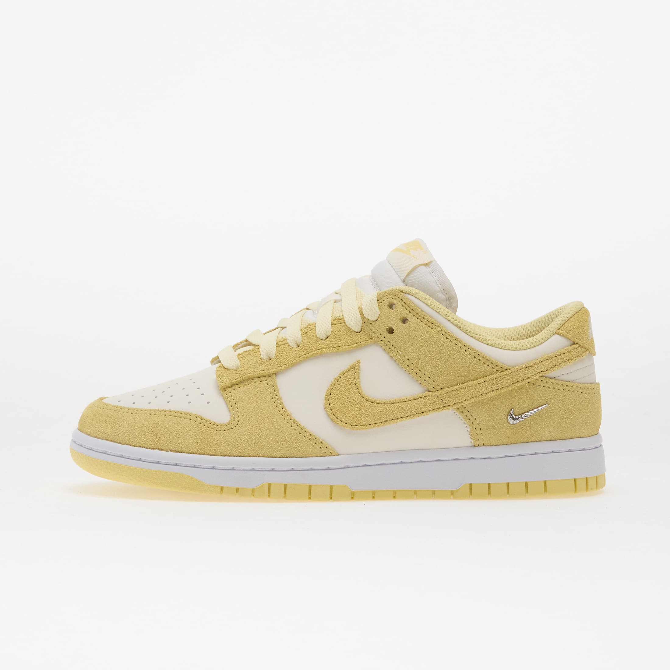 Sneakers Nike Dunk Low Sail/ Soft Yellow-White-Metallic Silver EUR 43