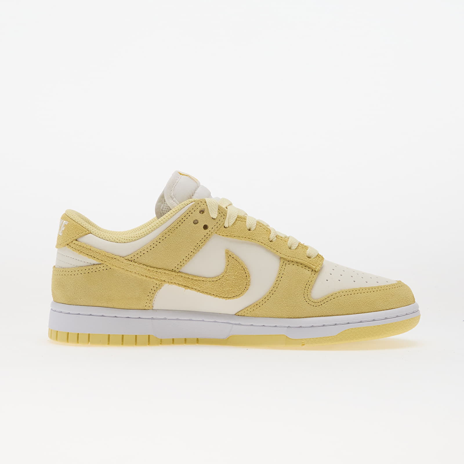 Dámské tenisky a boty Nike Dunk Low Sail/ Soft Yellow-White-Metallic Silver