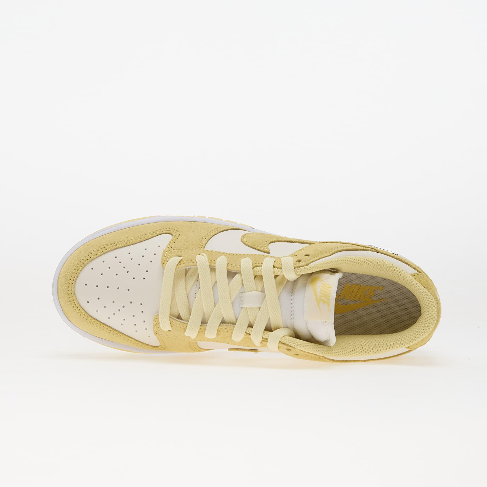 Dámské tenisky a boty Nike Dunk Low Sail/ Soft Yellow-White-Metallic Silver