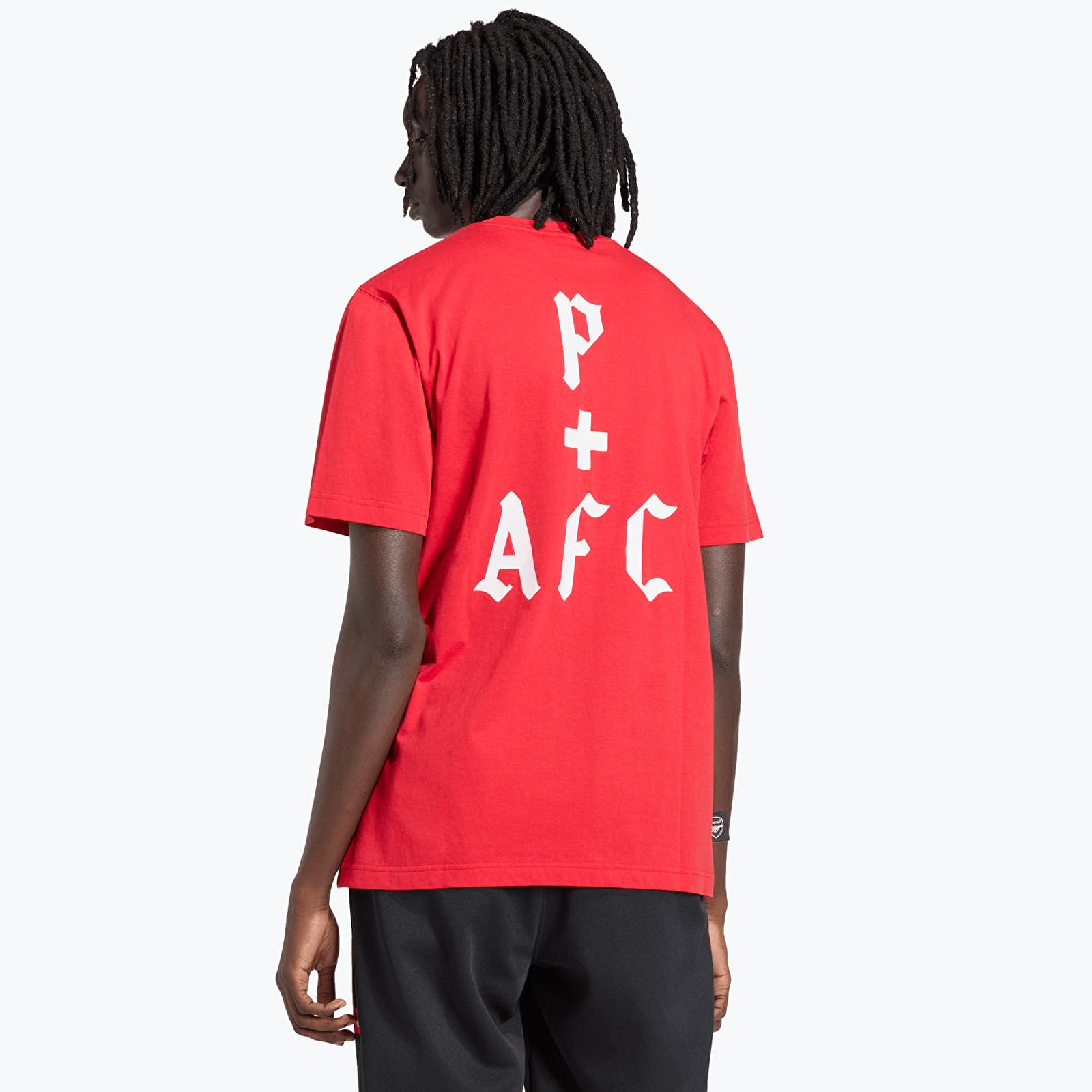 T-paidat adidas Afc P+F Tee Better Scarlet