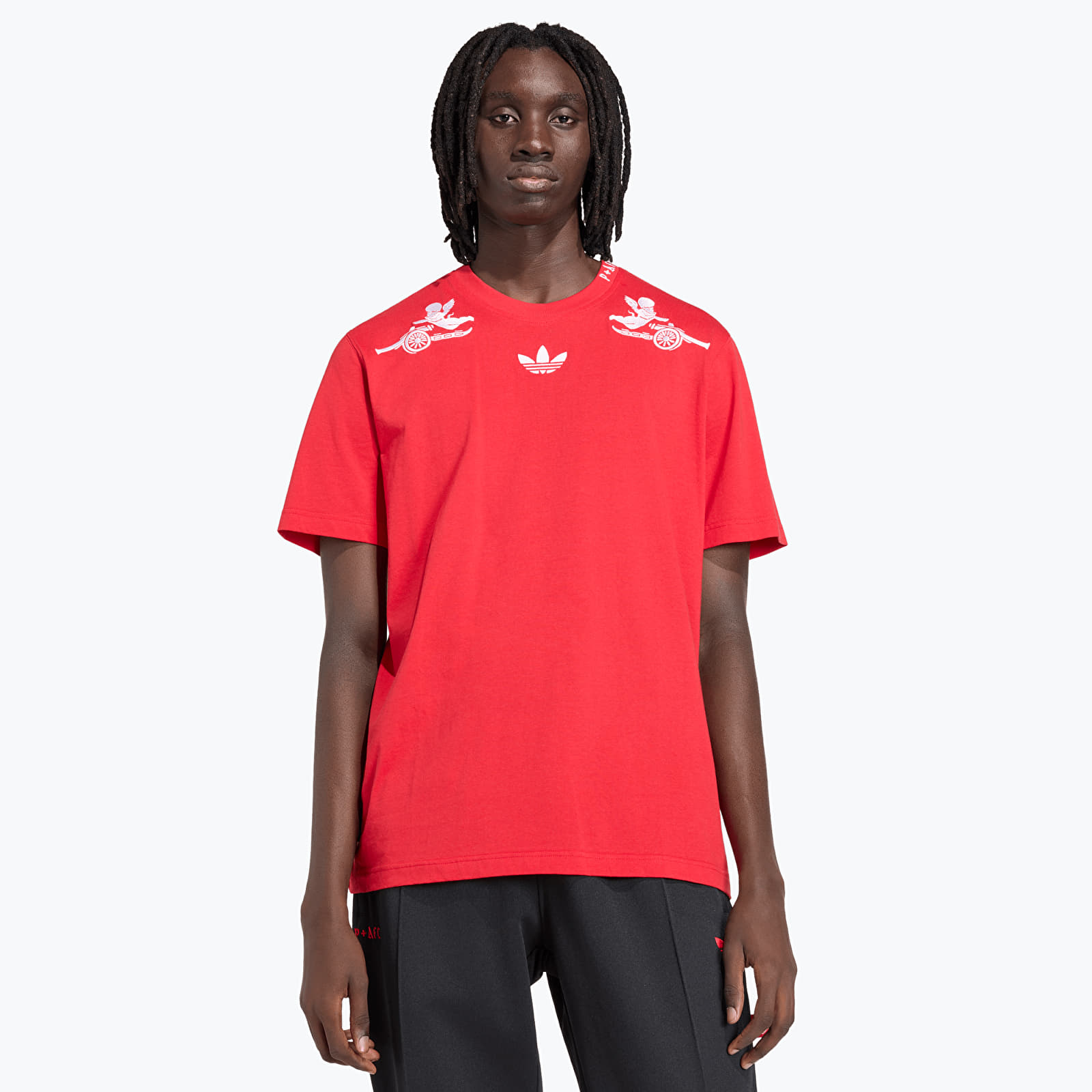 T-paidat adidas Afc P+F Tee Better Scarlet