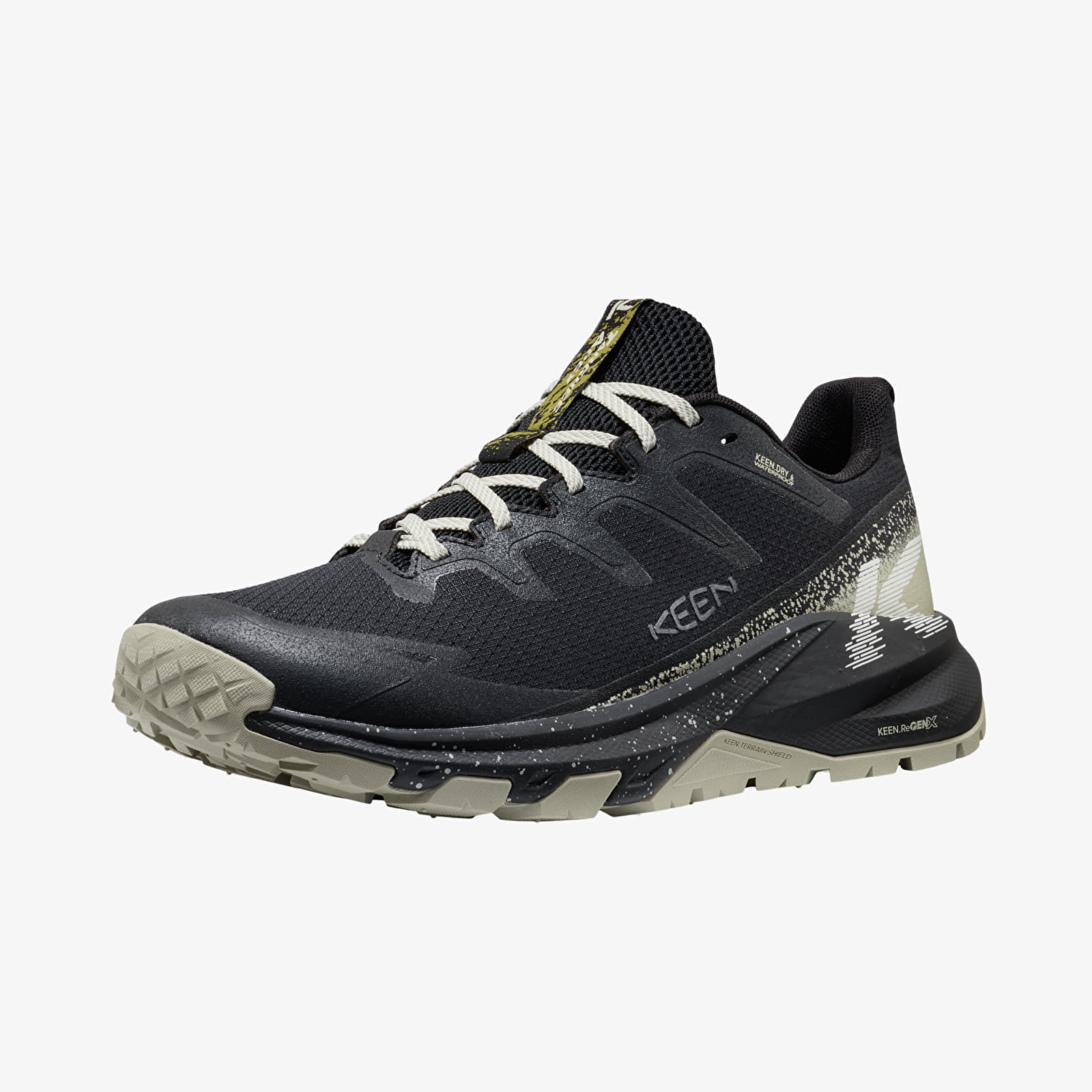 Herren Sneaker und Schuhe KEEN Targhee Apex Wp Men Black/ Abbey Stone