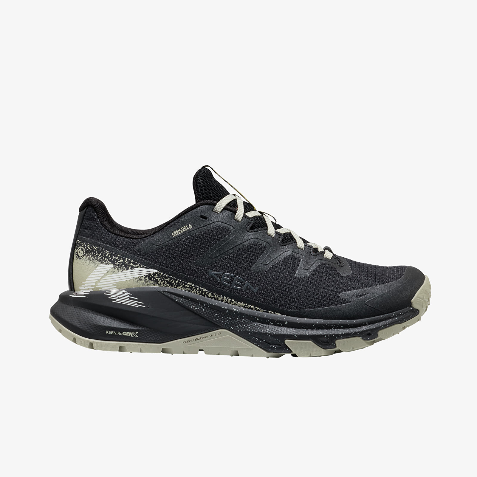 Herren Sneaker und Schuhe KEEN Targhee Apex Wp Men Black/ Abbey Stone