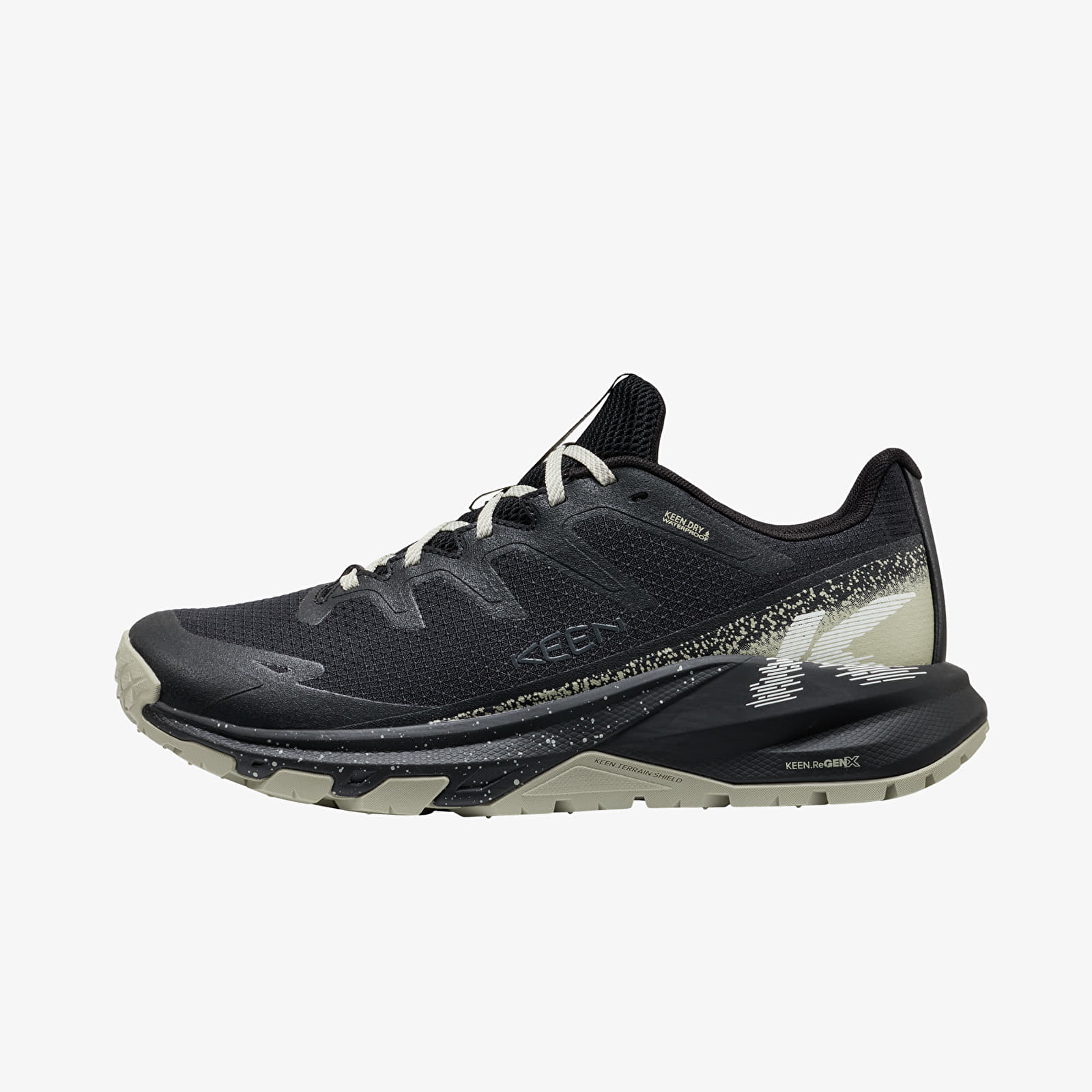 Herren Sneaker und Schuhe KEEN Targhee Apex Wp Men Black/ Abbey Stone