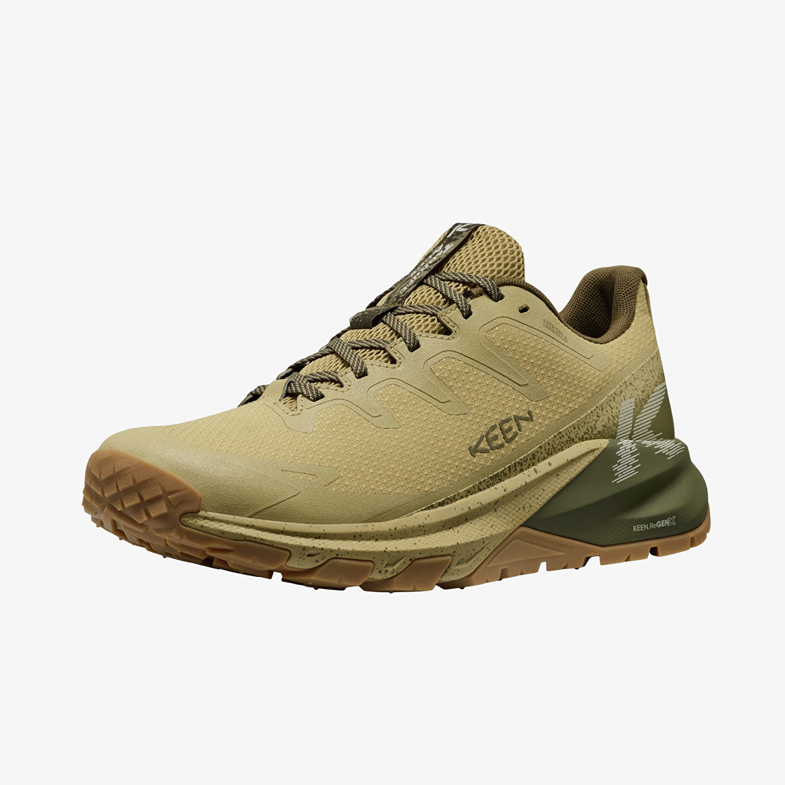 Herren Sneaker und Schuhe KEEN Targhee Apex Wp Men Dark Olive/ Khaki