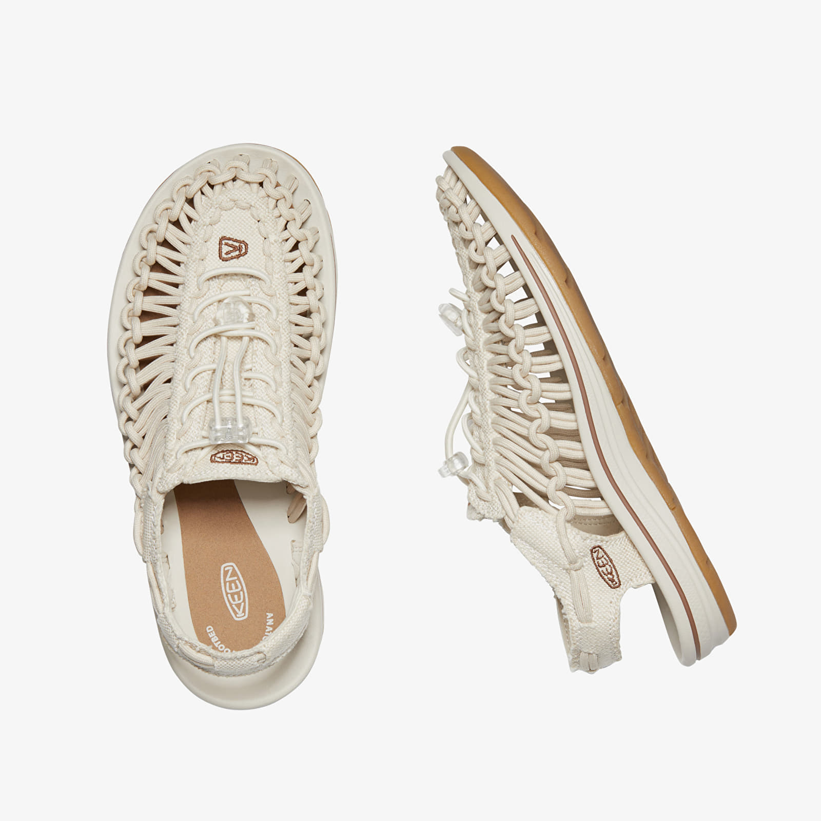 Dámské tenisky a boty KEEN Uneek Canvas Women Natural Canvas/ Birch