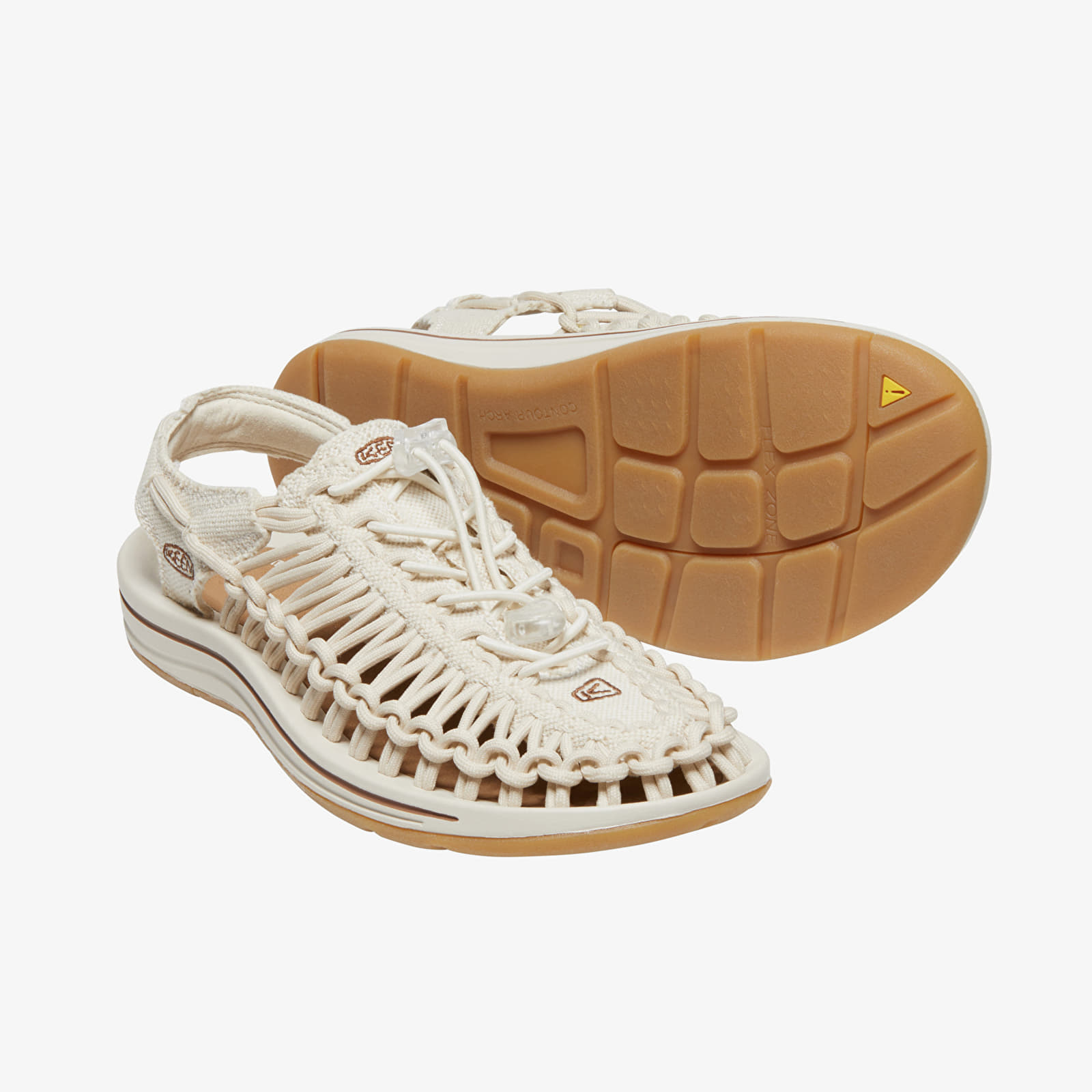 Dámské tenisky a boty KEEN Uneek Canvas Women Natural Canvas/ Birch