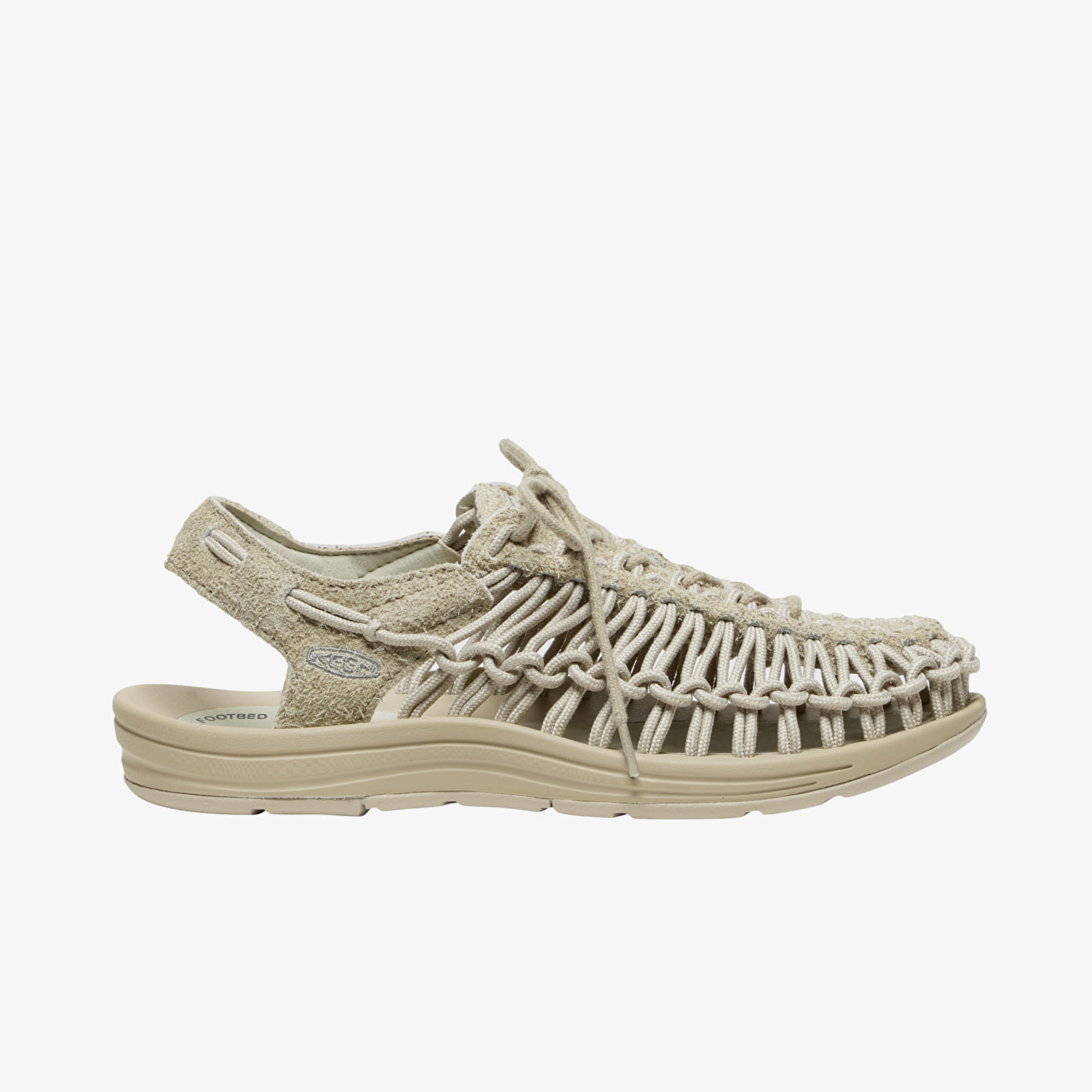 Herren Sneaker und Schuhe KEEN Uneek Lea All Gender Abbey Stone/ Plaza Taupe