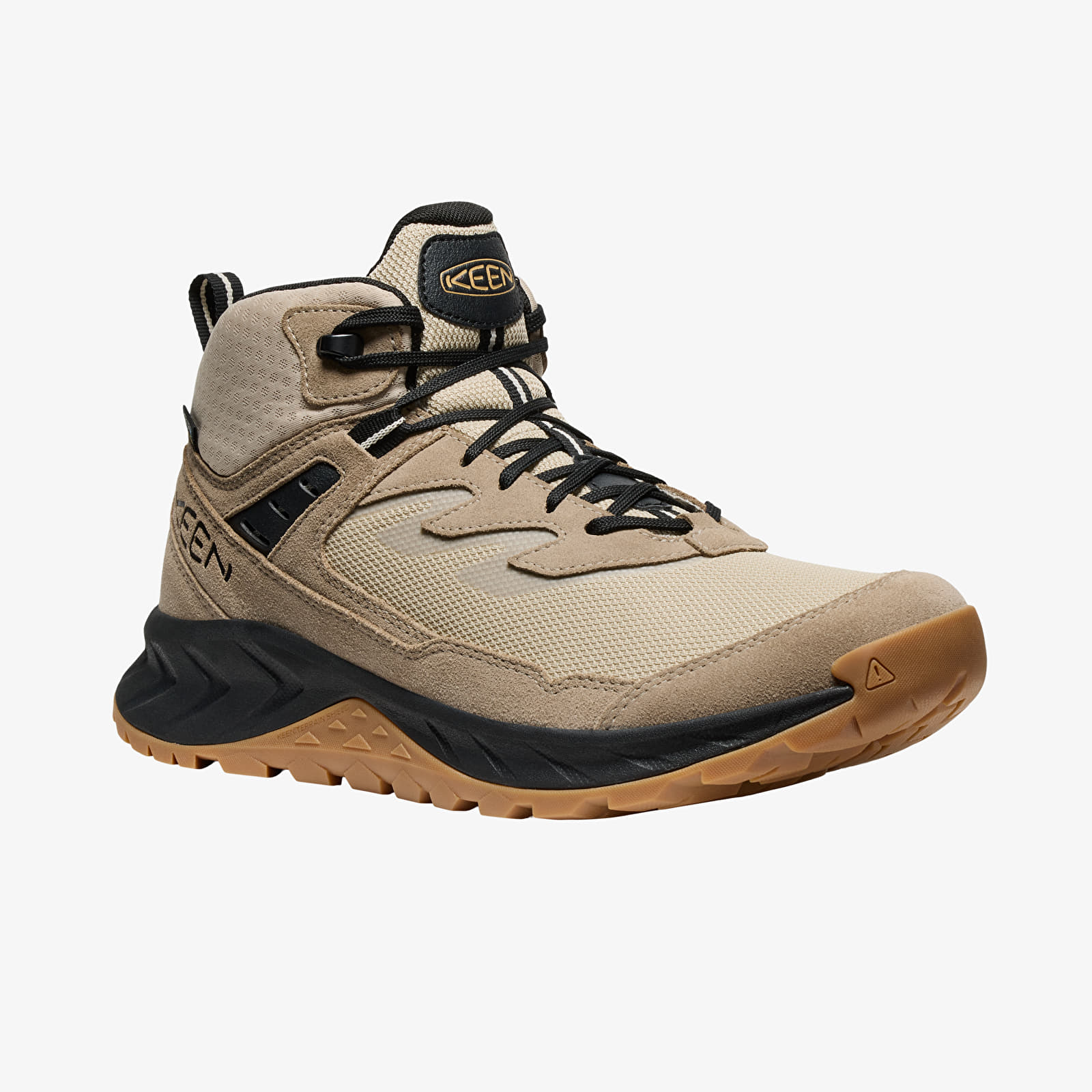 Herren Sneaker und Schuhe KEEN Hightrail Mid Wp Men Brindle/ Oak Buff