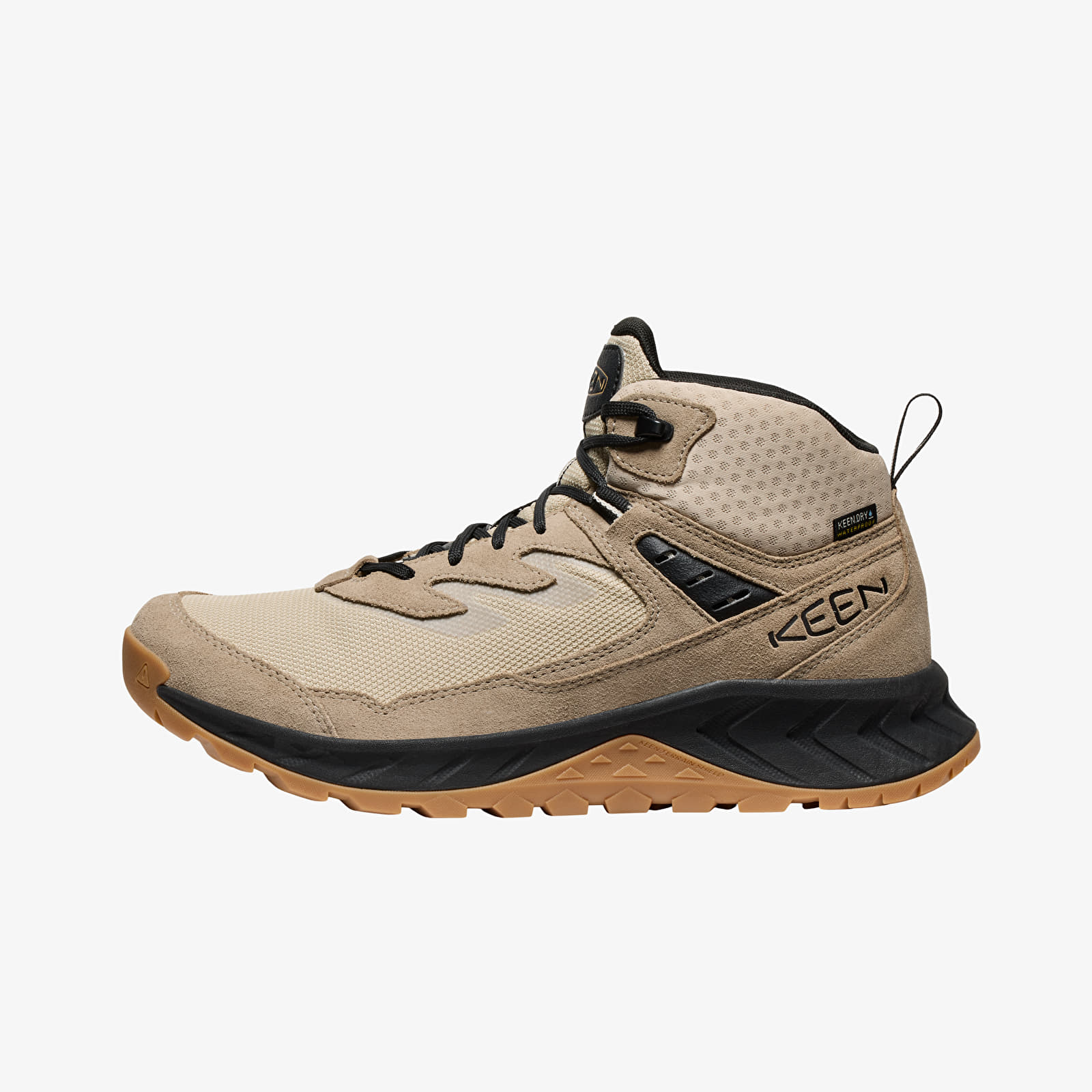 Herren Sneaker und Schuhe KEEN Hightrail Mid Wp Men Brindle/ Oak Buff