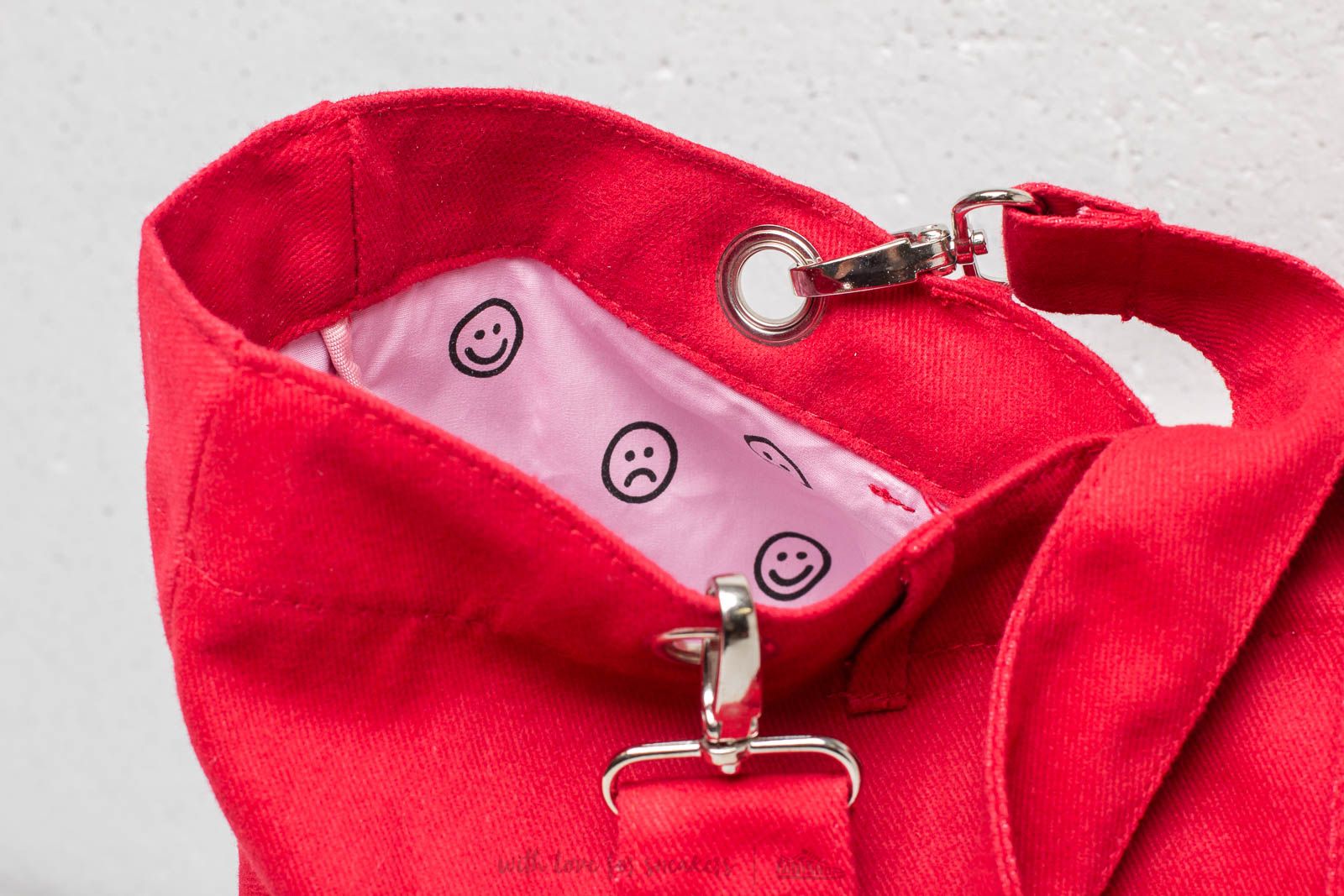 Crossbody bags Lazy Oaf Denim Pocket Tote Red