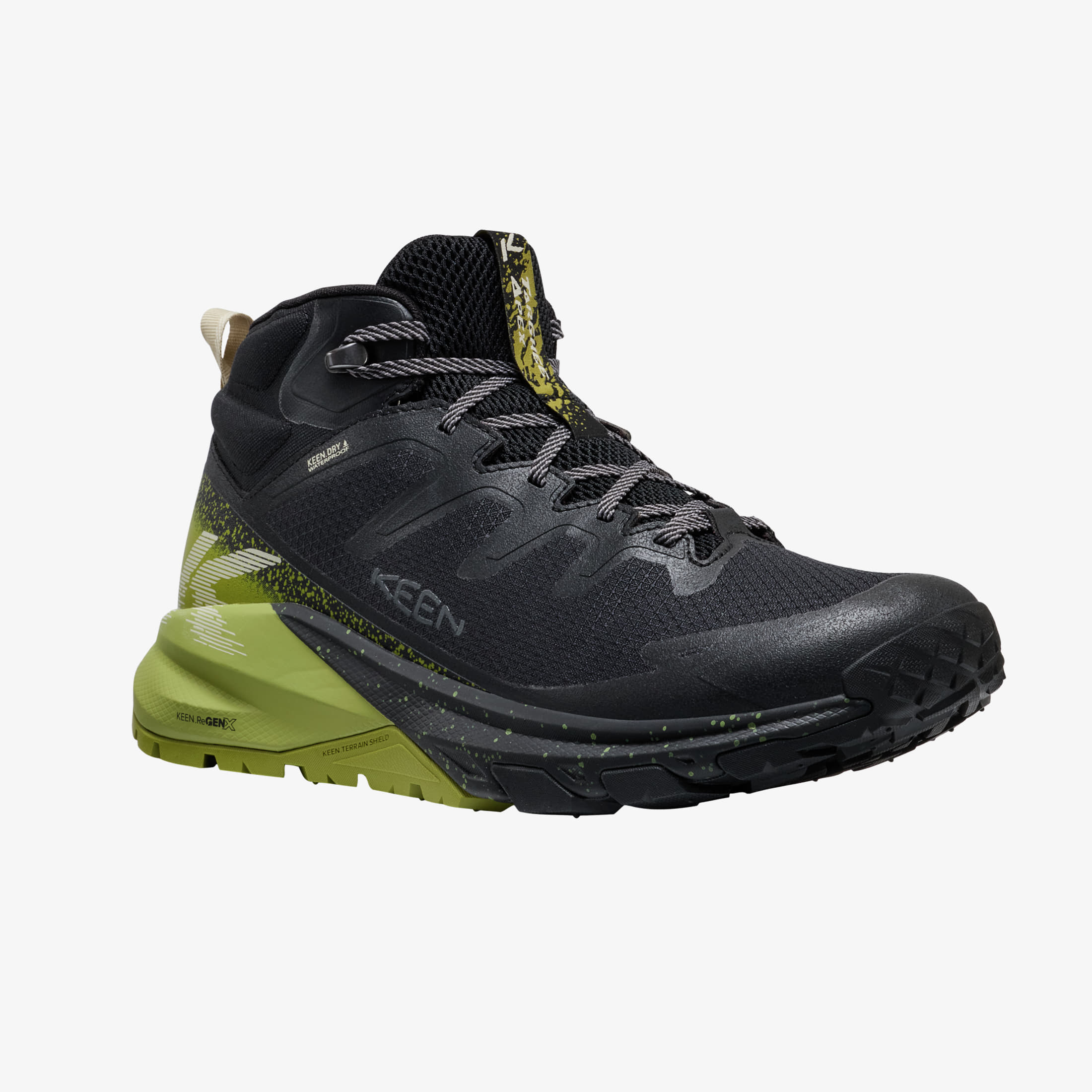 Сникърси KEEN Targhee Apex Mid Wp Men Black/ Golden Cypress EUR 47.5