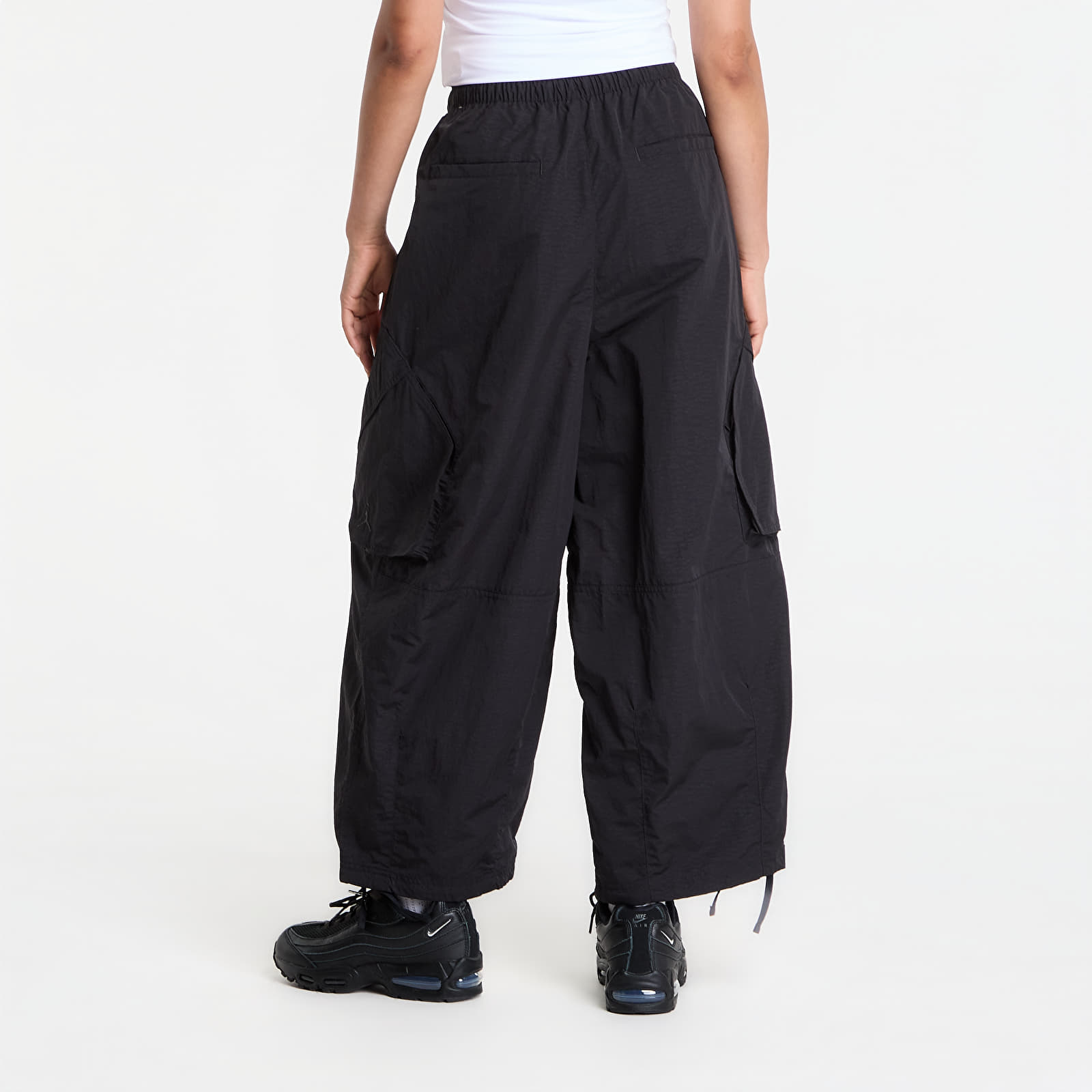 Bikses Jordan Flight Chicago Women's Parachute Pants Black/ Black