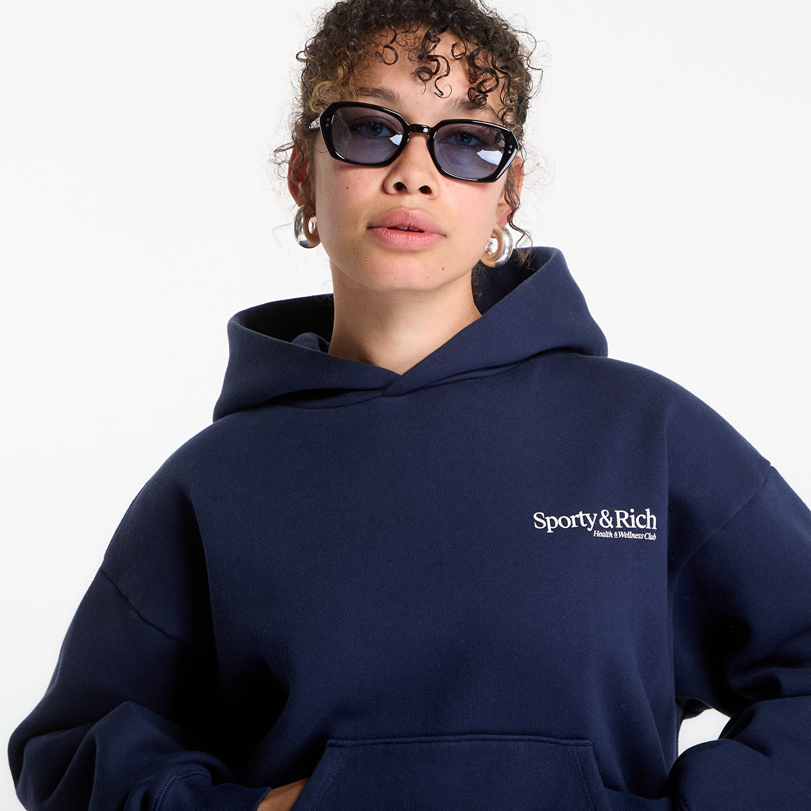 Mikiny Sporty & Rich Modern Hoodie UNISEX Dark Navy