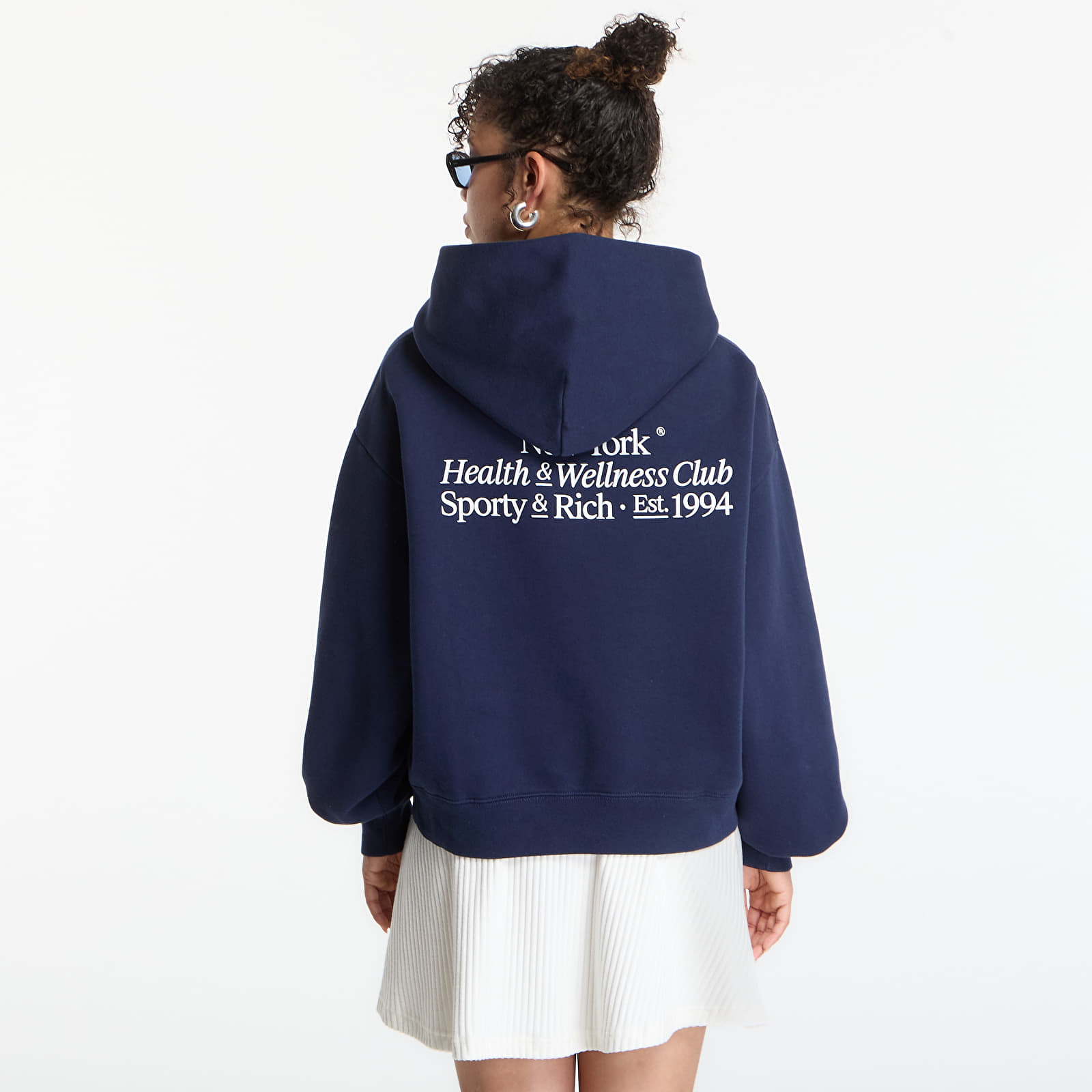 Mikiny Sporty & Rich Modern Hoodie UNISEX Dark Navy