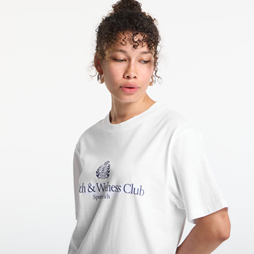 Sporty & Rich H&W Crest Tshirt UNISEX White | Footshop