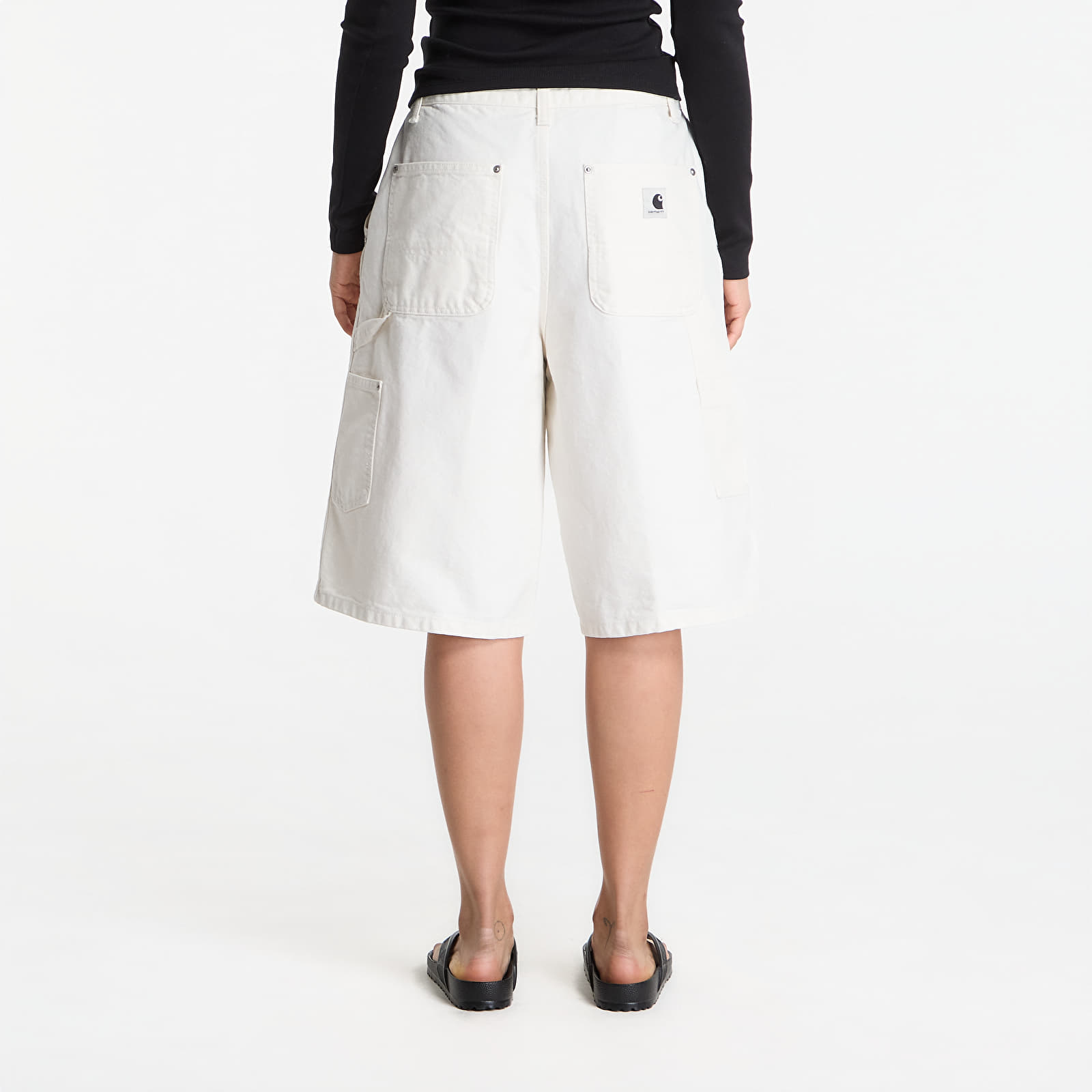 Shorts Carhartt WIP W' Nixon Single Knee Short Wax Stone Washed