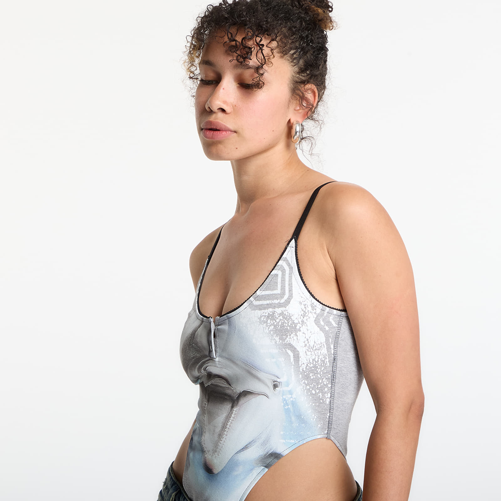 Camisetas de tirantes Diesel T-Ameris-S1 Tank Top Grey Melange