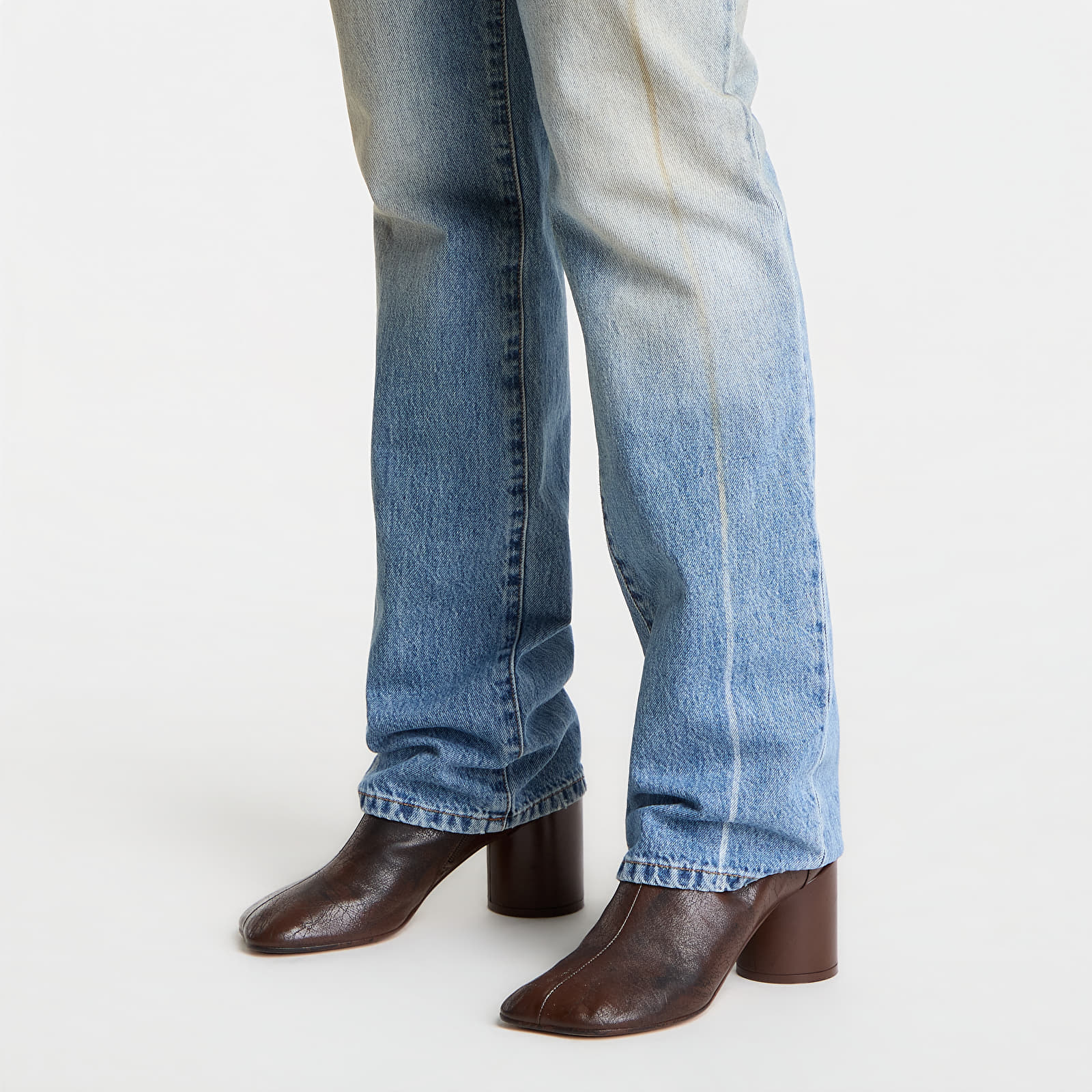 Jeans MM6 Straight-Leg Jeans Medium Blue
