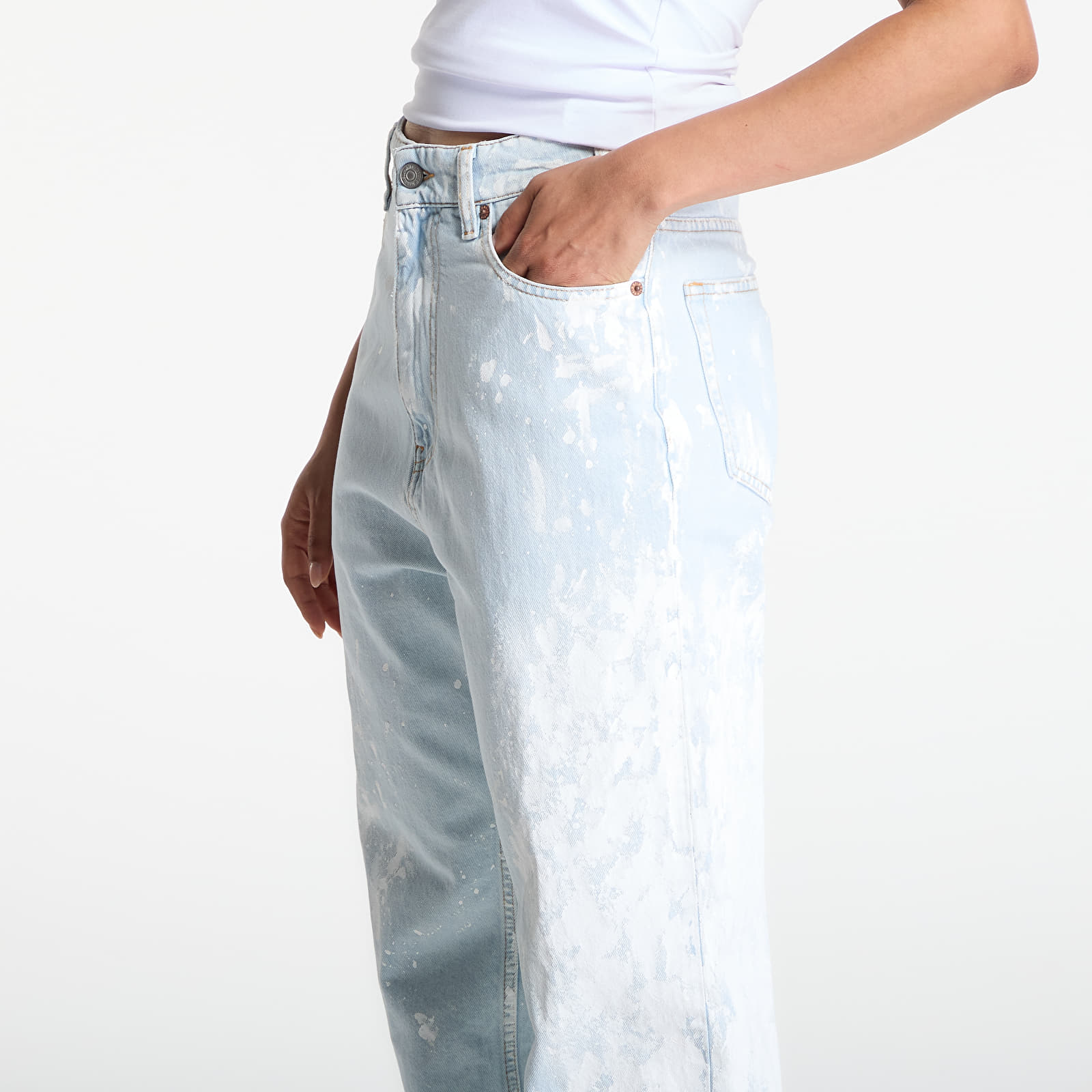 Jeans MM6 Straight-Leg Jeans Blue