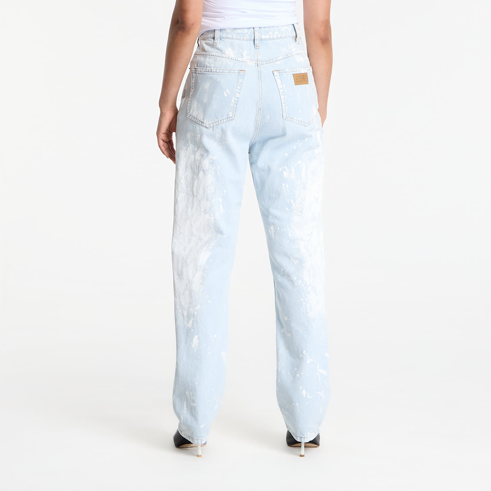 Jeans MM6 Straight-Leg Jeans Blue