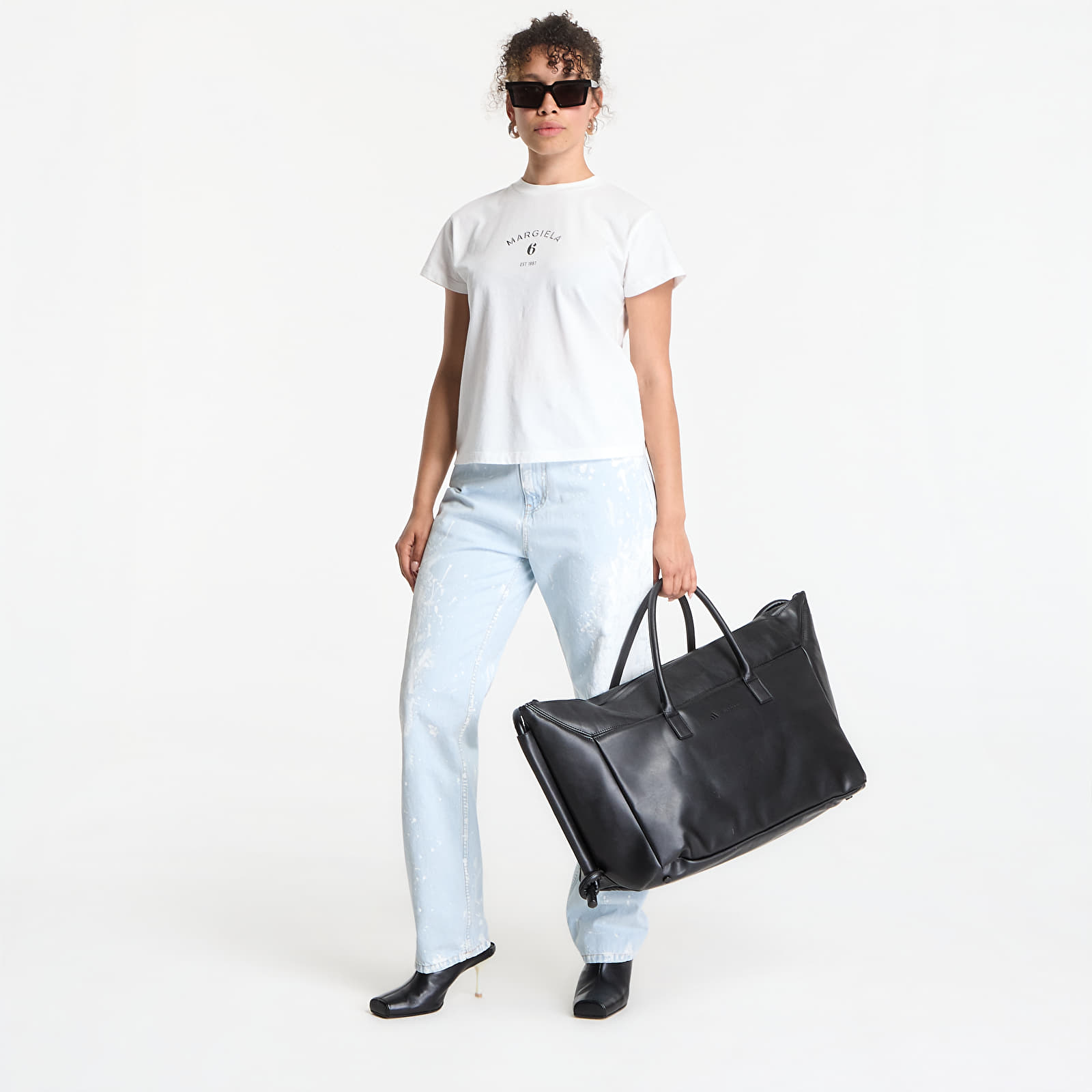 Jeans MM6 Straight-Leg Jeans Blue