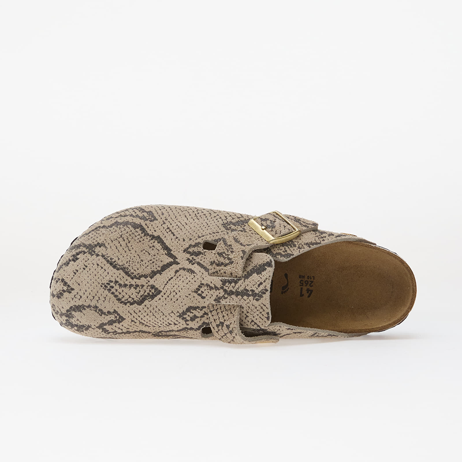 Sieviešu apavi Birkenstock Arizona Print LEVE Snake Oyster
