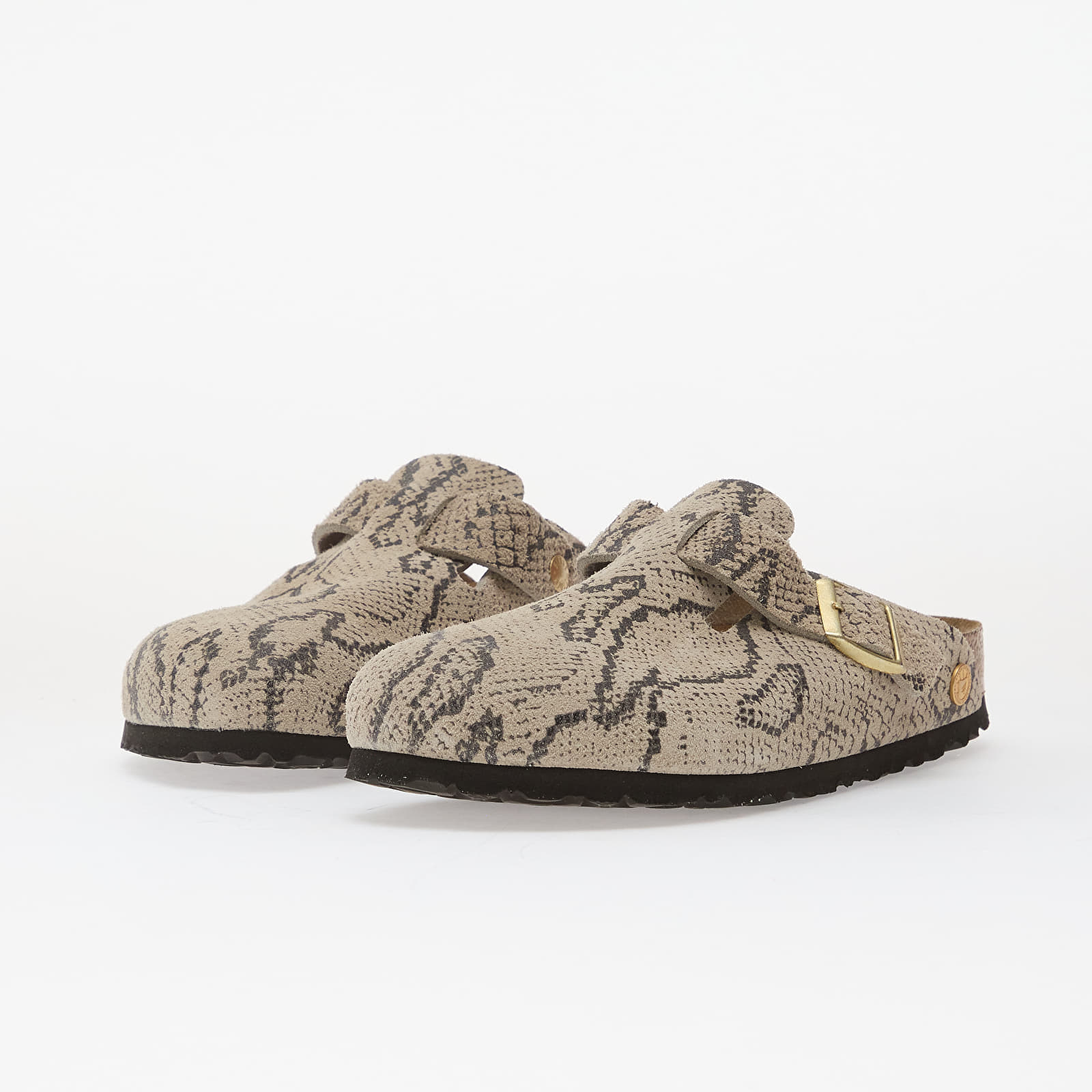 Sieviešu apavi Birkenstock Arizona Print LEVE Snake Oyster