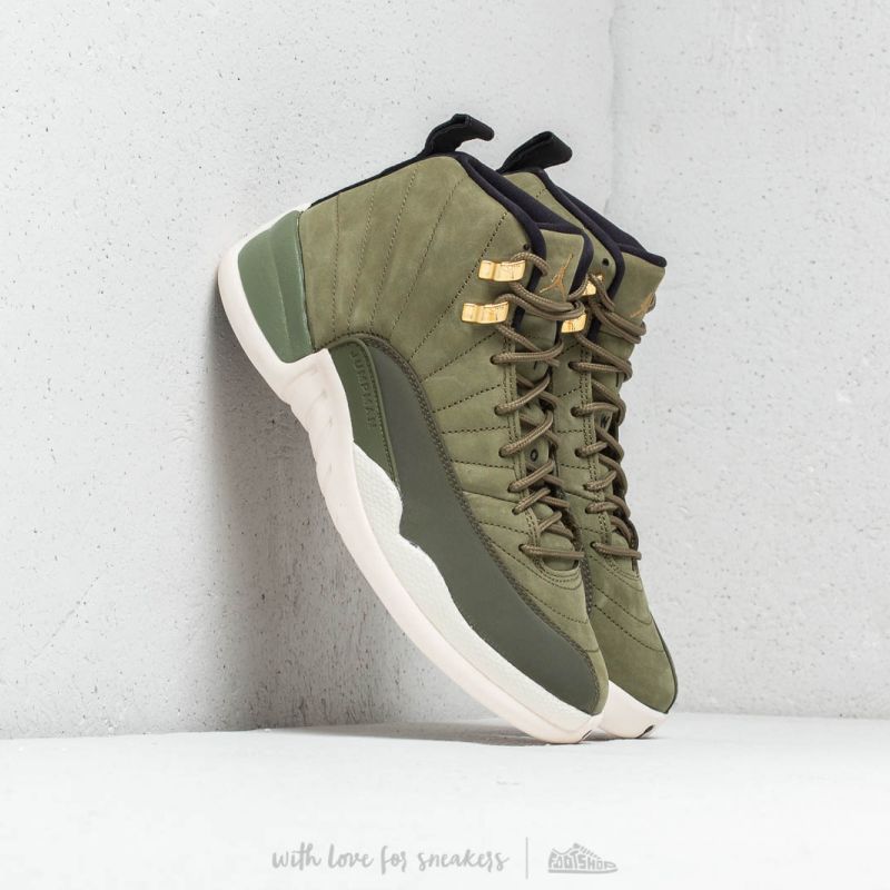 Air Jordan 12 Retro Olive Canvas/ Metallic Gold | Footshop