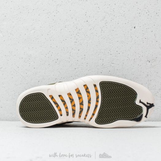Jordan 12 retro olive canvas hotsell