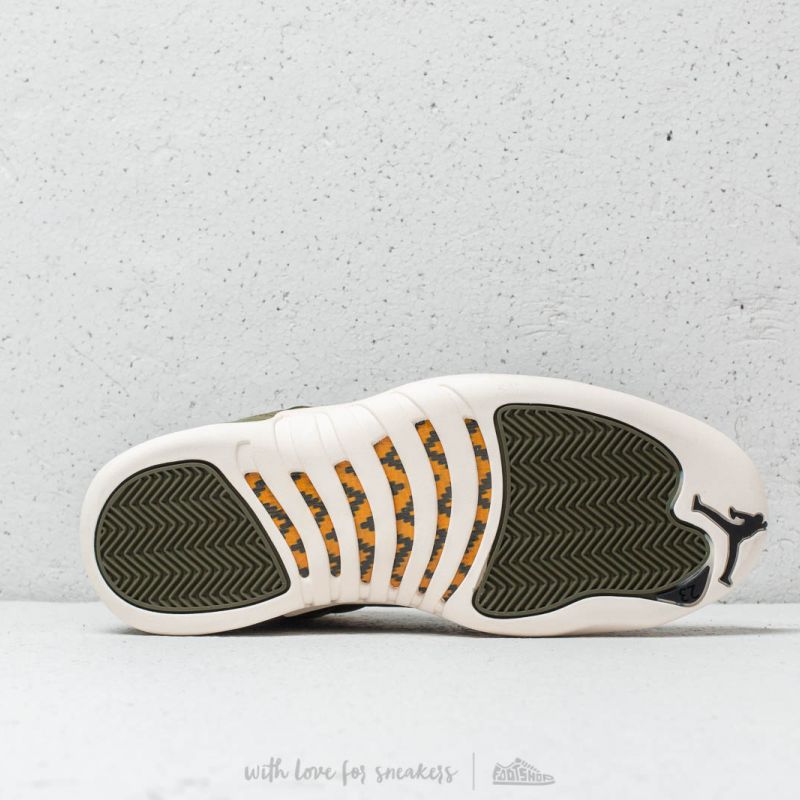 Air Jordan 12 Retro Olive Canvas/ Metallic Gold | Footshop
