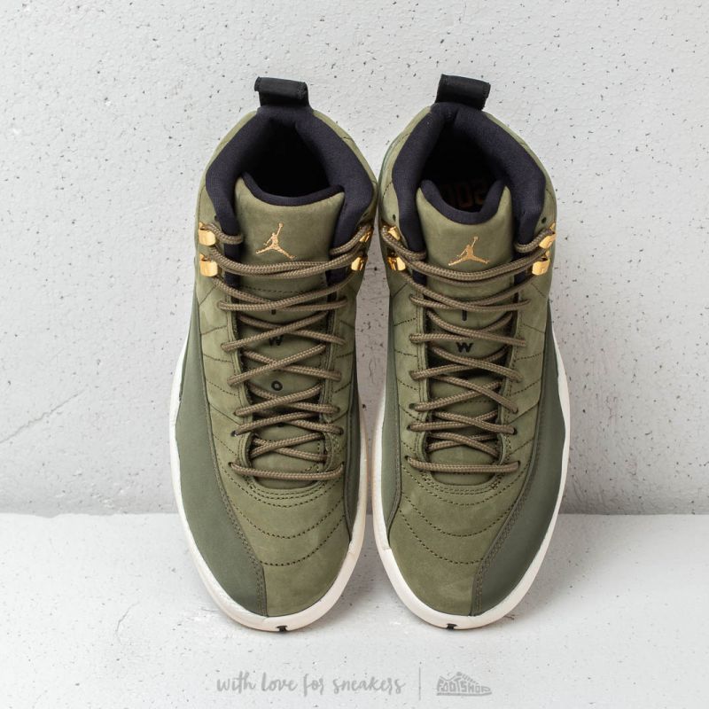 Air Jordan 12 Retro Olive Canvas/ Metallic Gold | Footshop