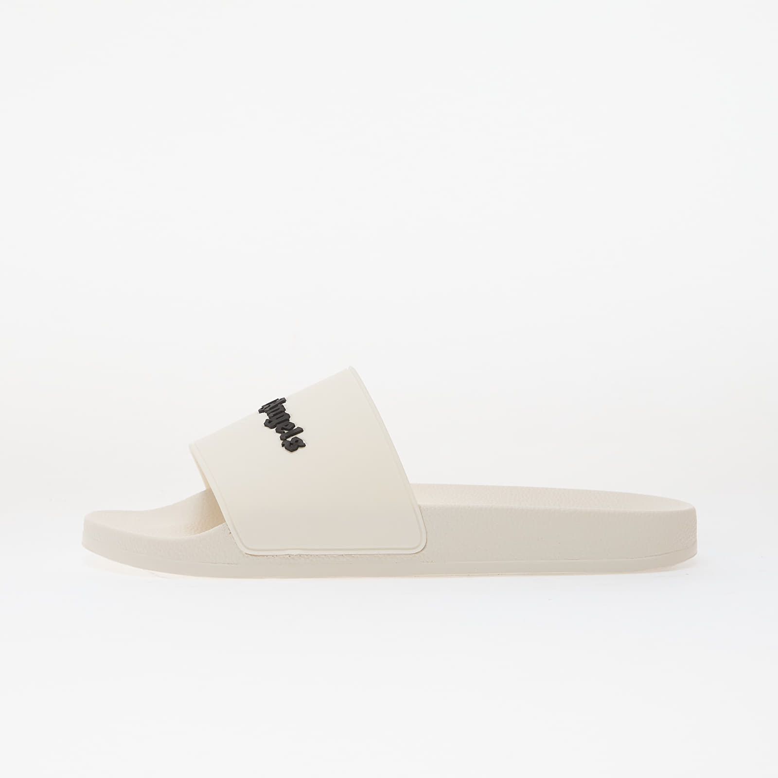 Men's shoes Palm Angels Classic Logo Sliders Off White Black