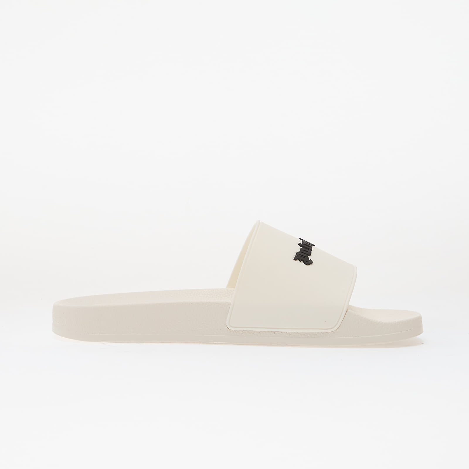 Men's shoes Palm Angels Classic Logo Sliders Off White Black
