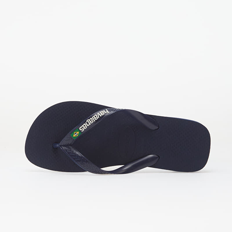 Havaianas Brasil Logo Navy Blue 2