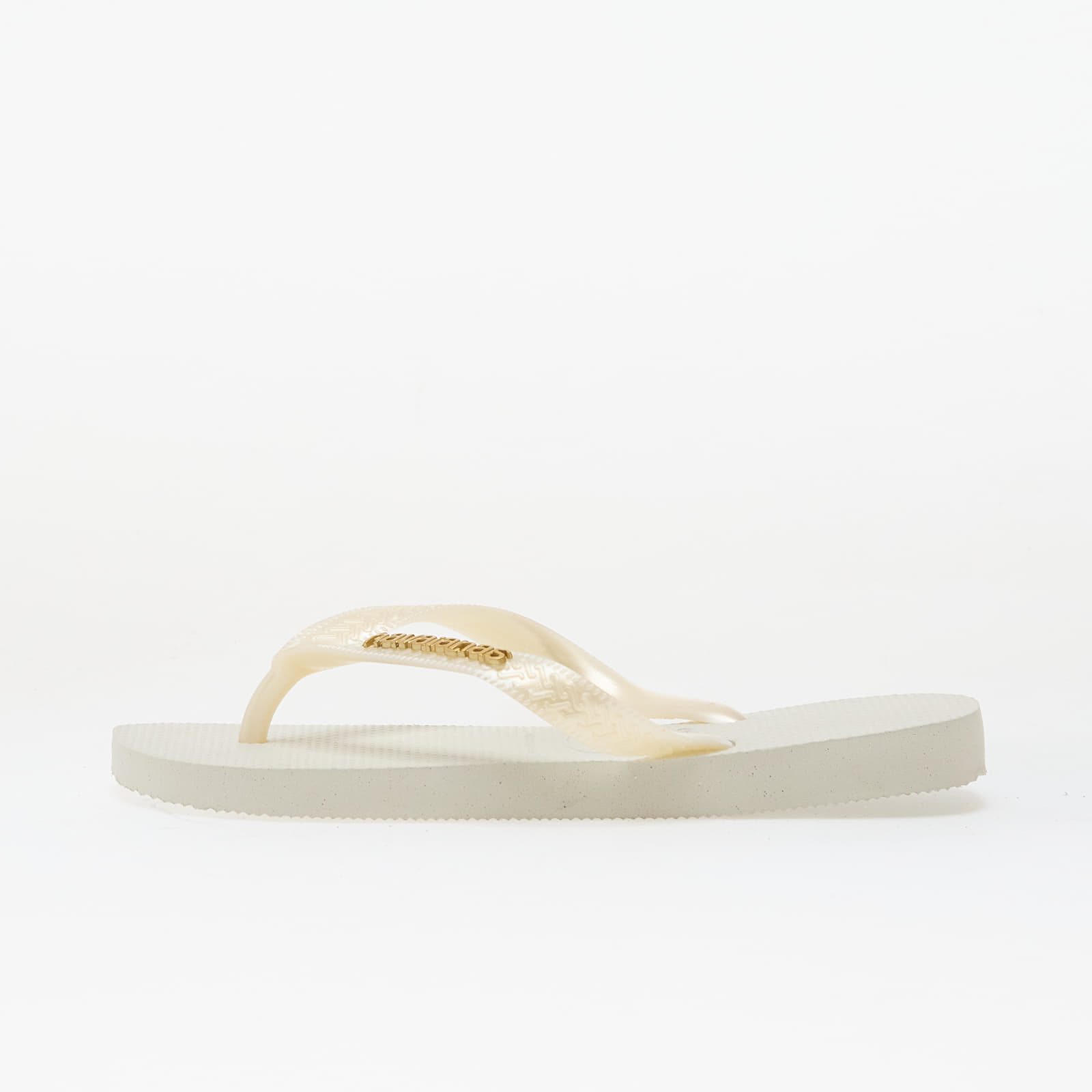 Damesko Havaianas Top Logo Metallic White