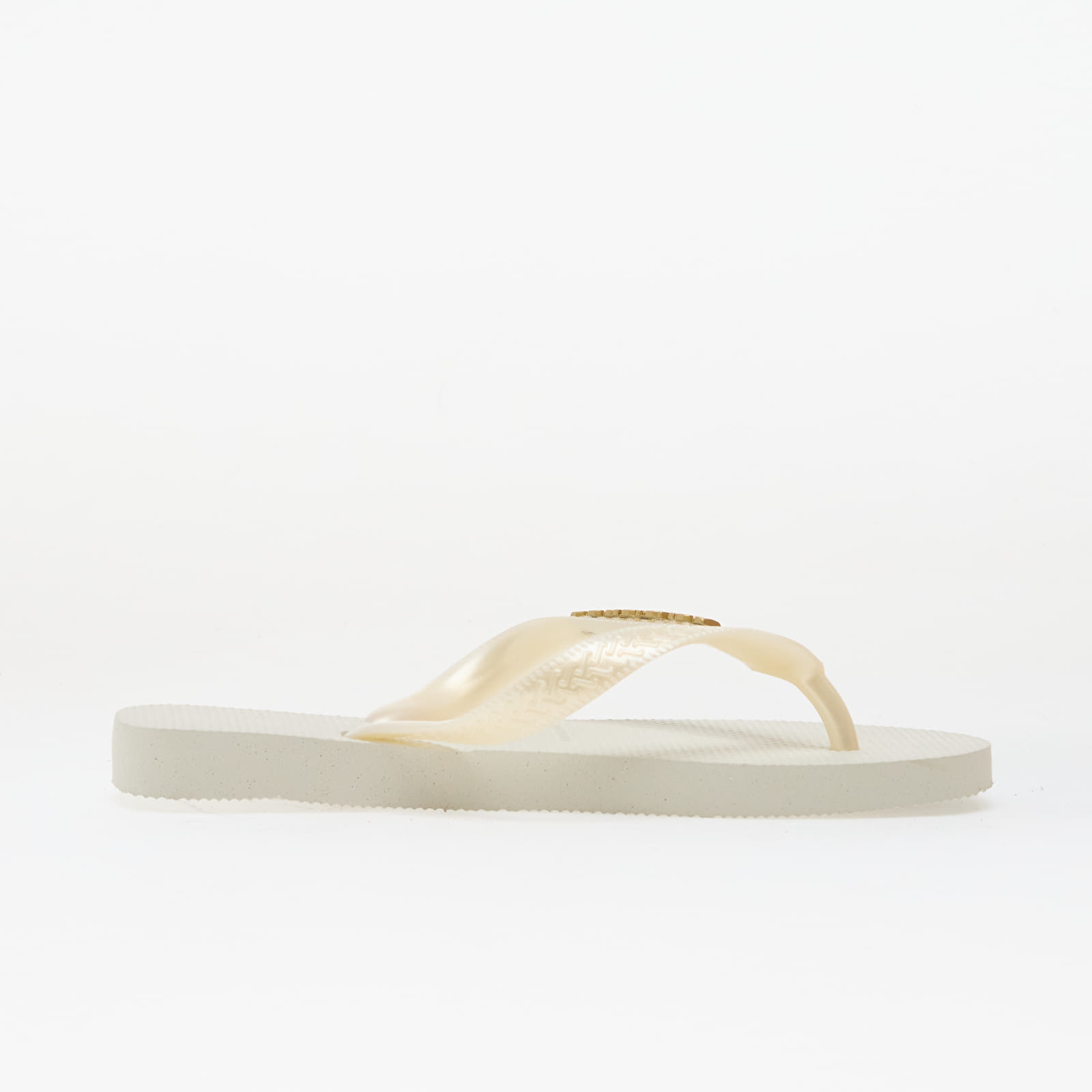 Damesko Havaianas Top Logo Metallic White