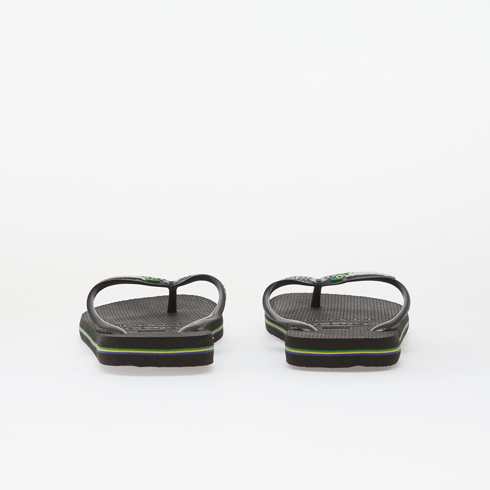 Herresko Havaianas Brasil Logo Black/ Black